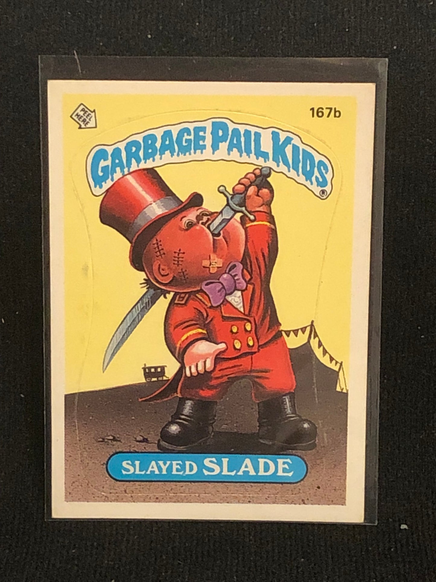 Garbage Pail Kids Original Series 5 (os5) 167b Slayed Slade