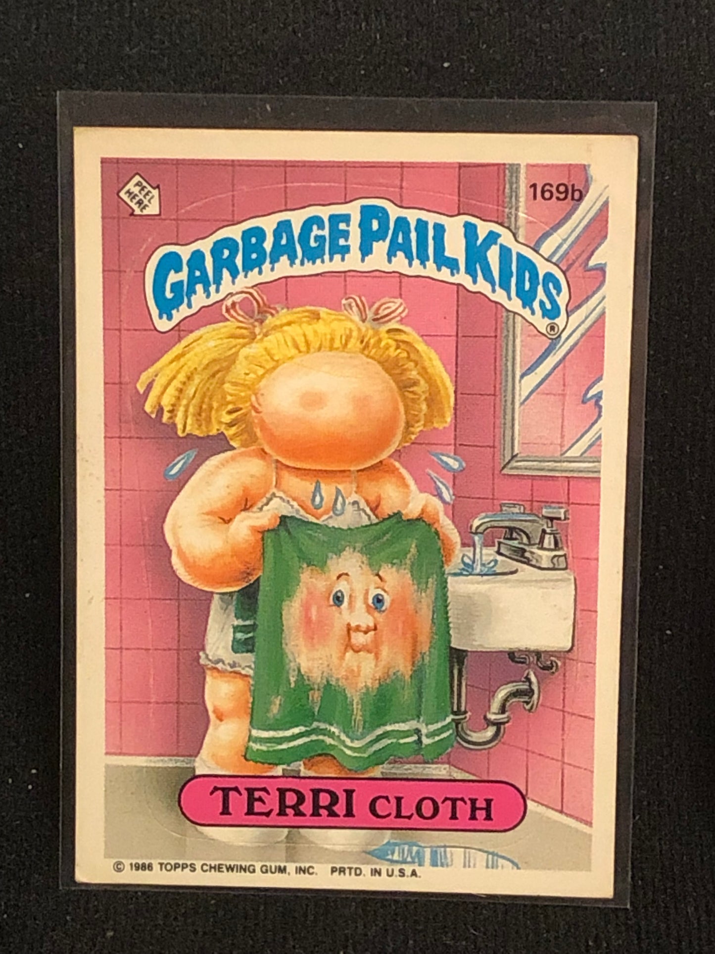 Garbage Pail Kids Original Series 5 (os5) 169b Terri Cloth