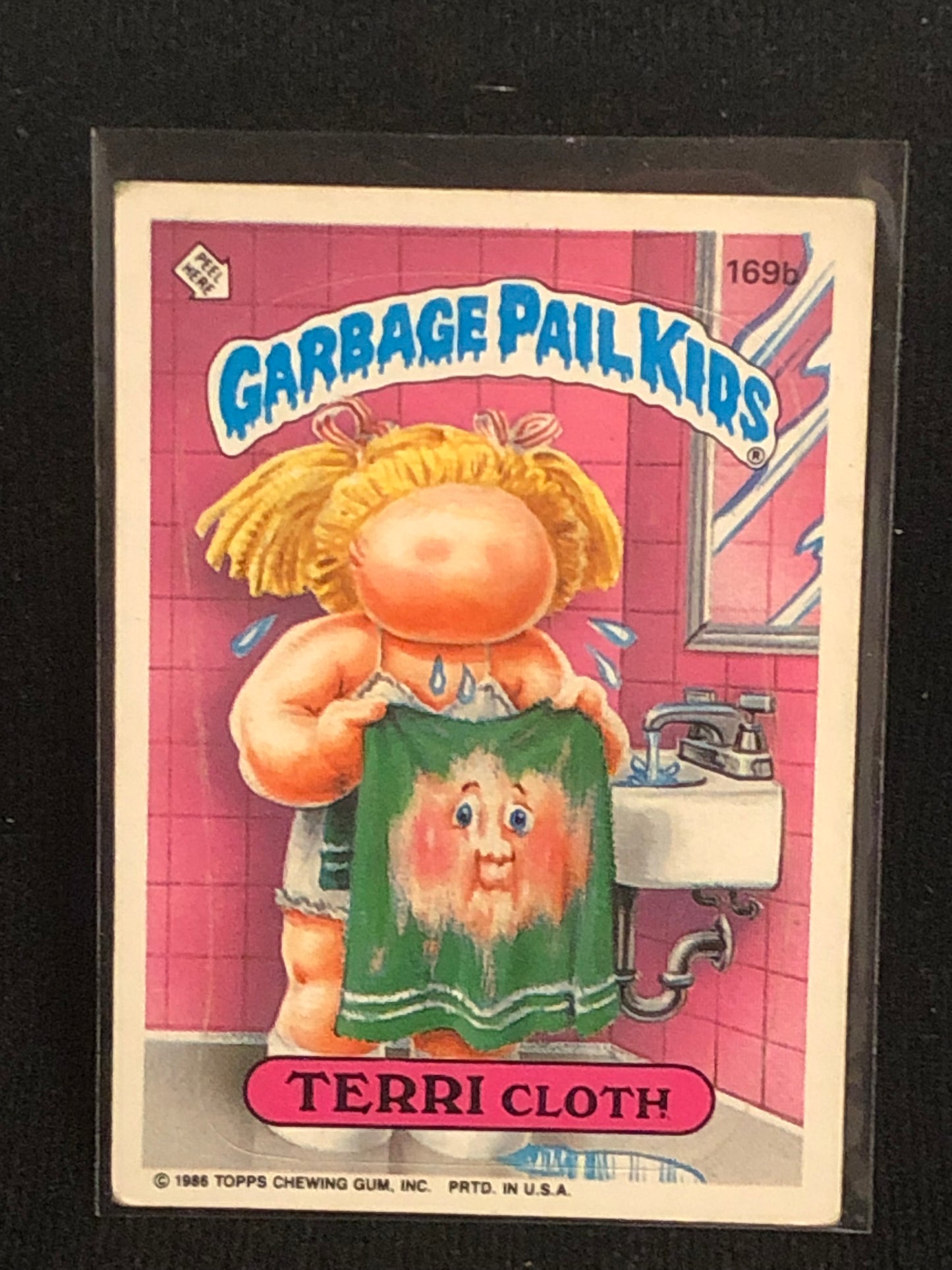 Garbage Pail Kids Original Series 5 (os5) 169b Terri Cloth