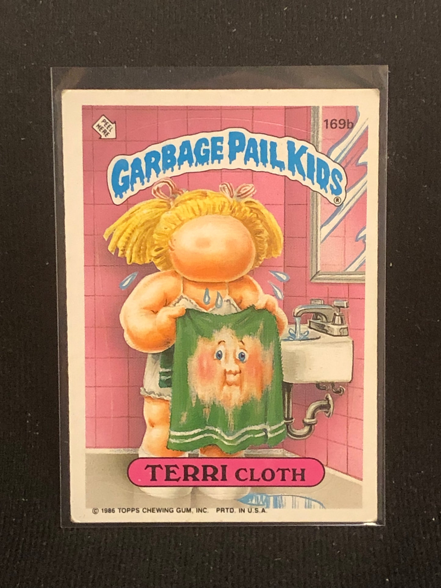 Garbage Pail Kids Original Series 5 (os5) 169b Terri Cloth