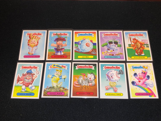 Garbage Pail Kids 2015 Series 1 10 Card Mascot Insert Set