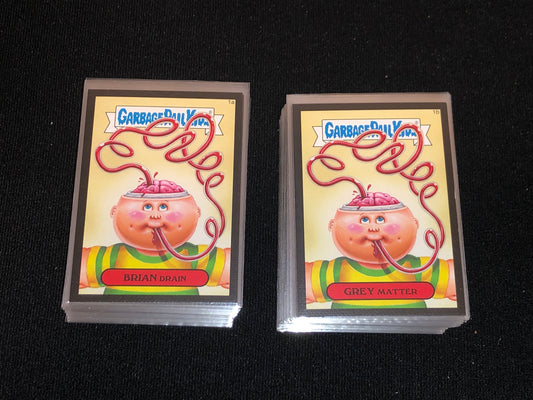 Garbage Pail Kids 2015 Series 1 132 Card Black Canvas Set