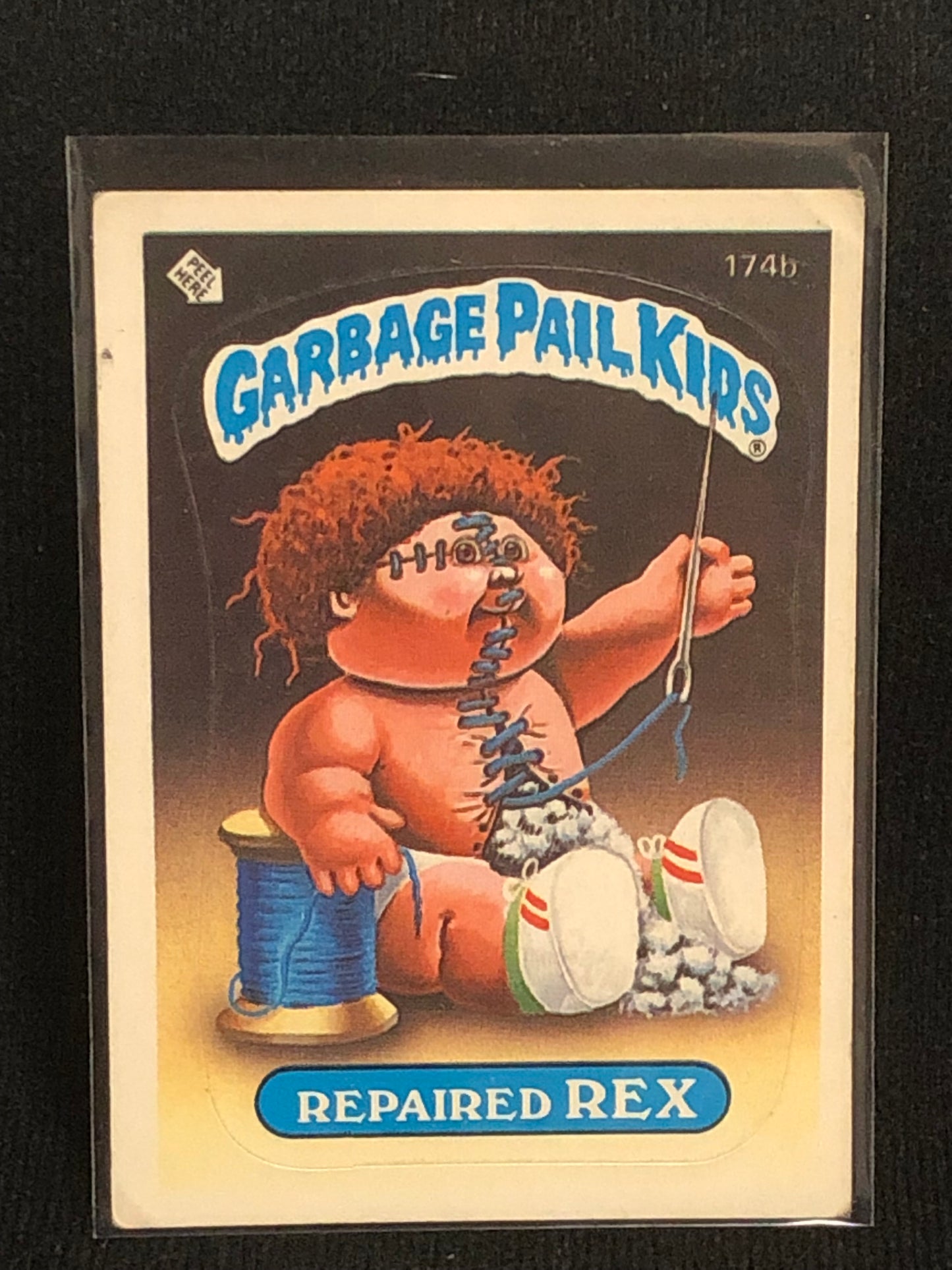 Garbage Pail Kids Original Series 5 (os5) 174b Repaired Rex