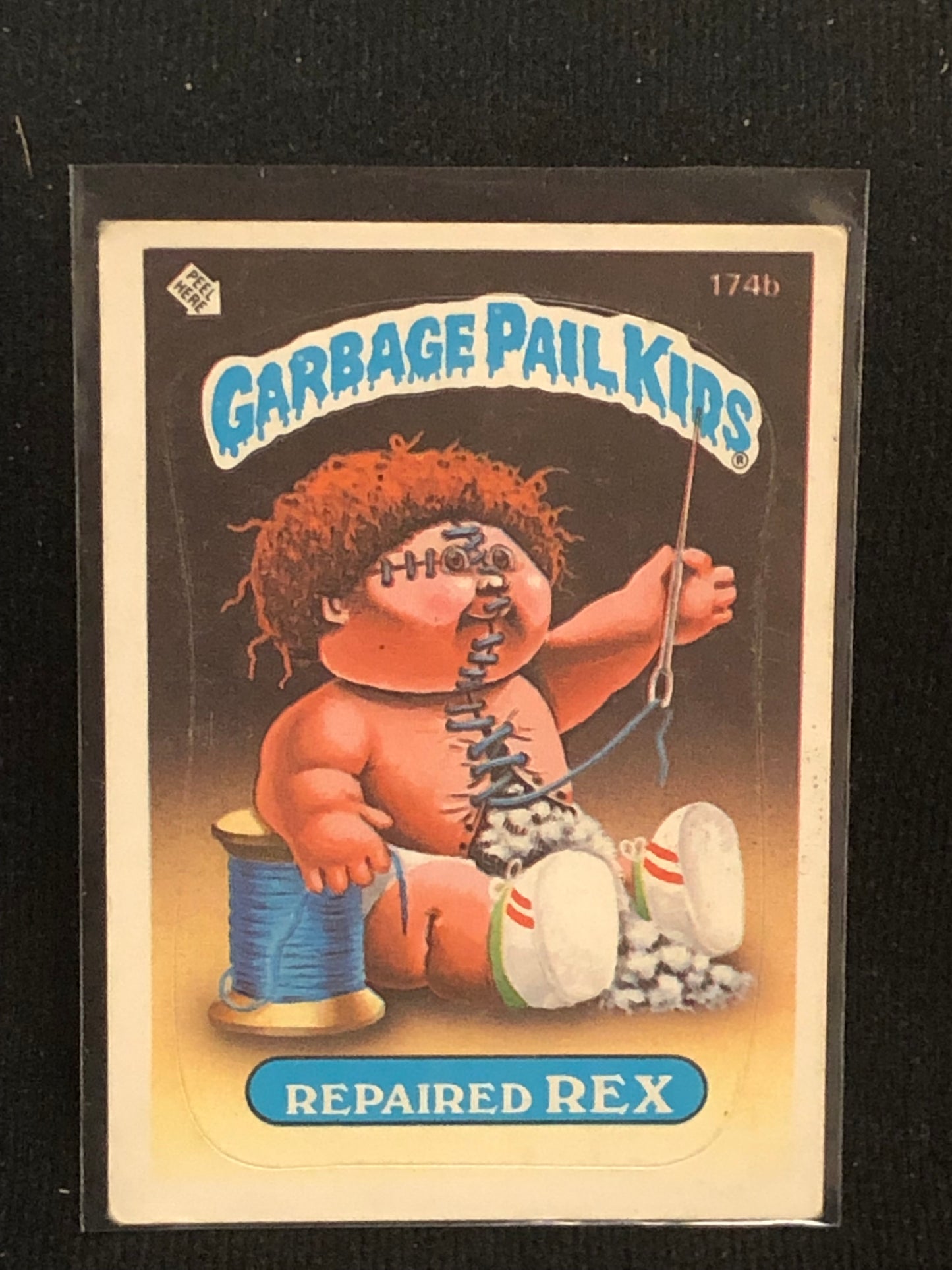 Garbage Pail Kids Original Series 5 (os5) 174b Repaired Rex