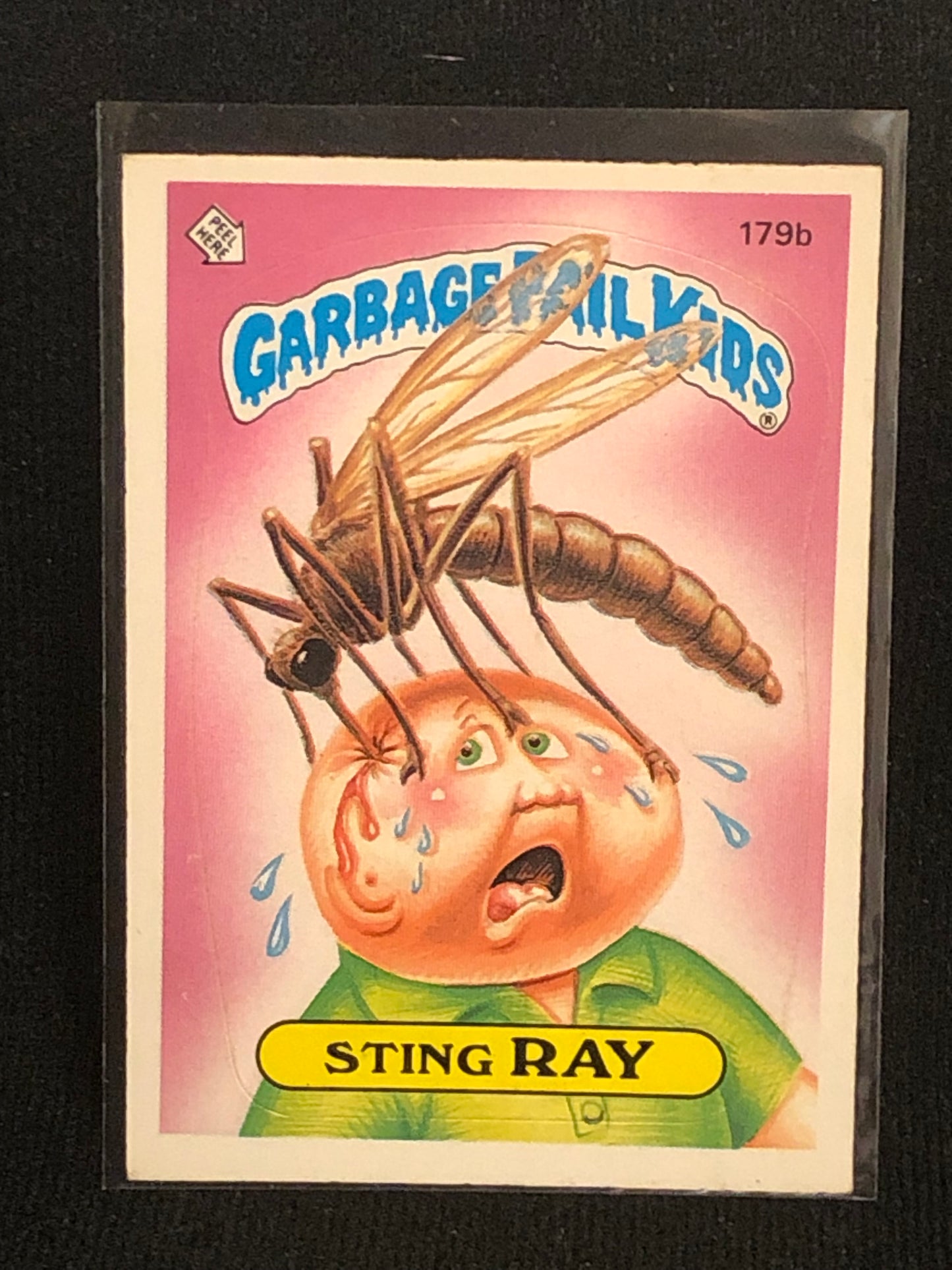 Garbage Pail Kids Original Series 5 (os5) 179b Sting Ray