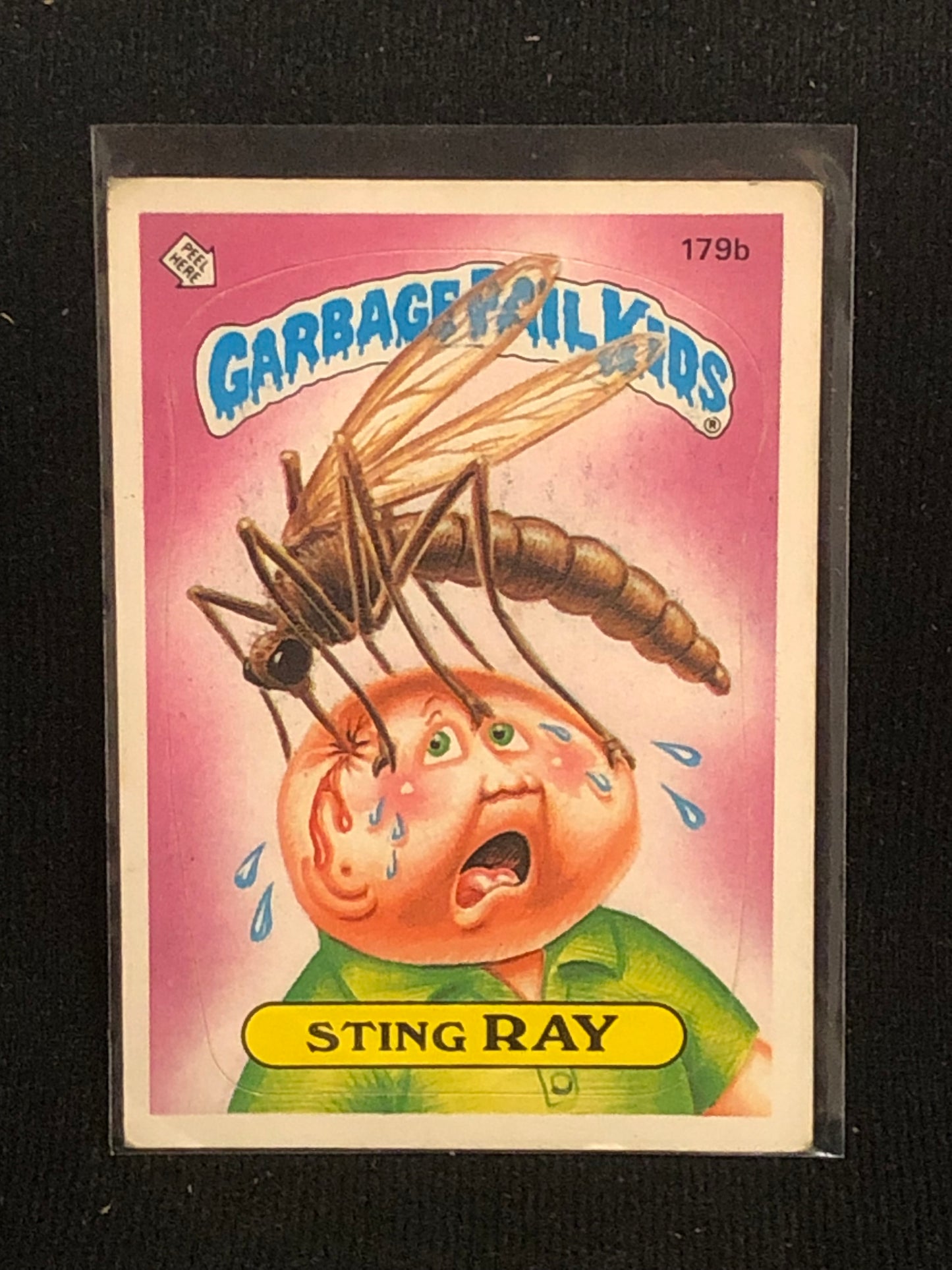 Garbage Pail Kids Original Series 5 (os5) 179b Sting Ray