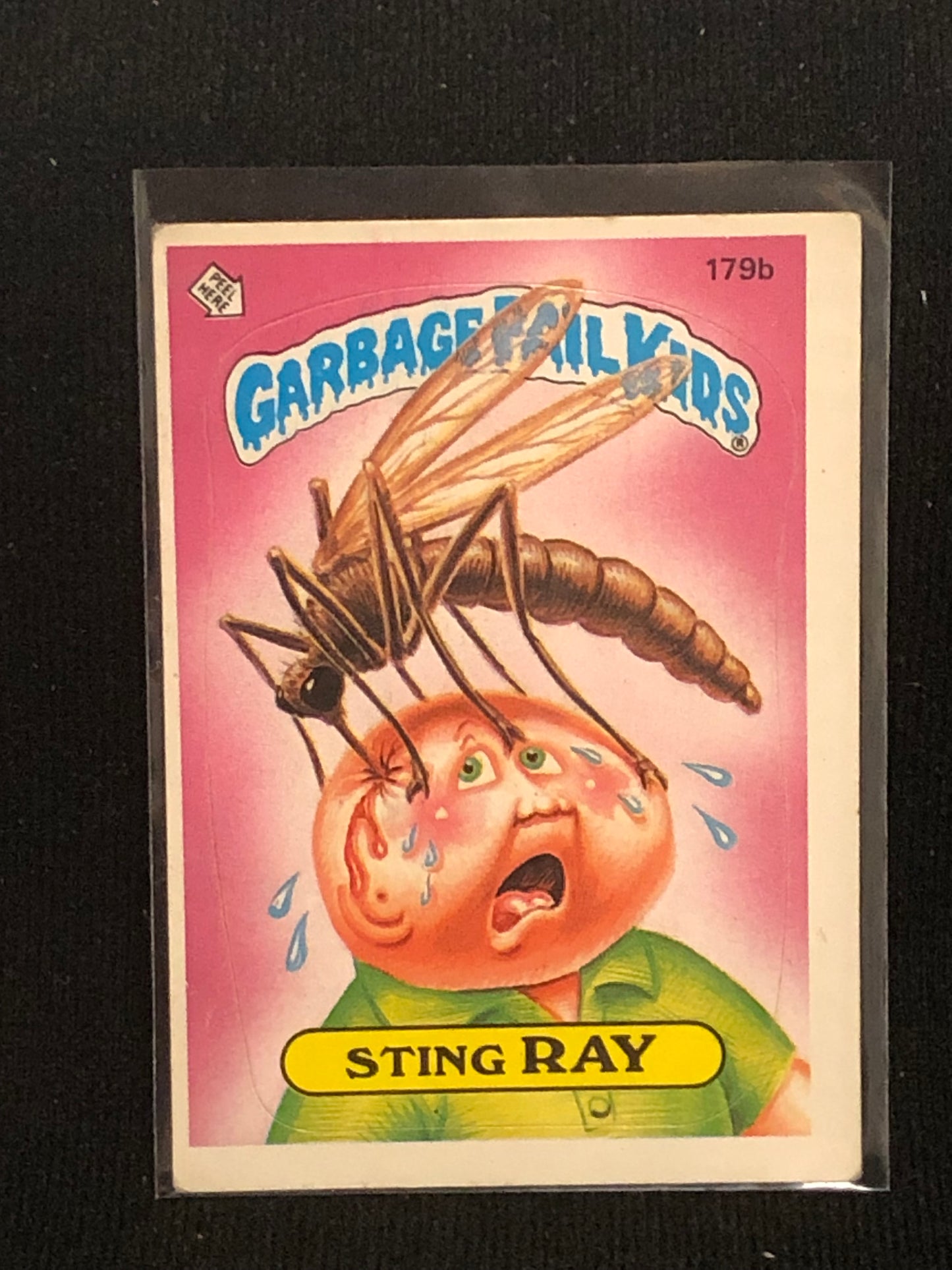 Garbage Pail Kids Original Series 5 (os5) 179b Sting Ray