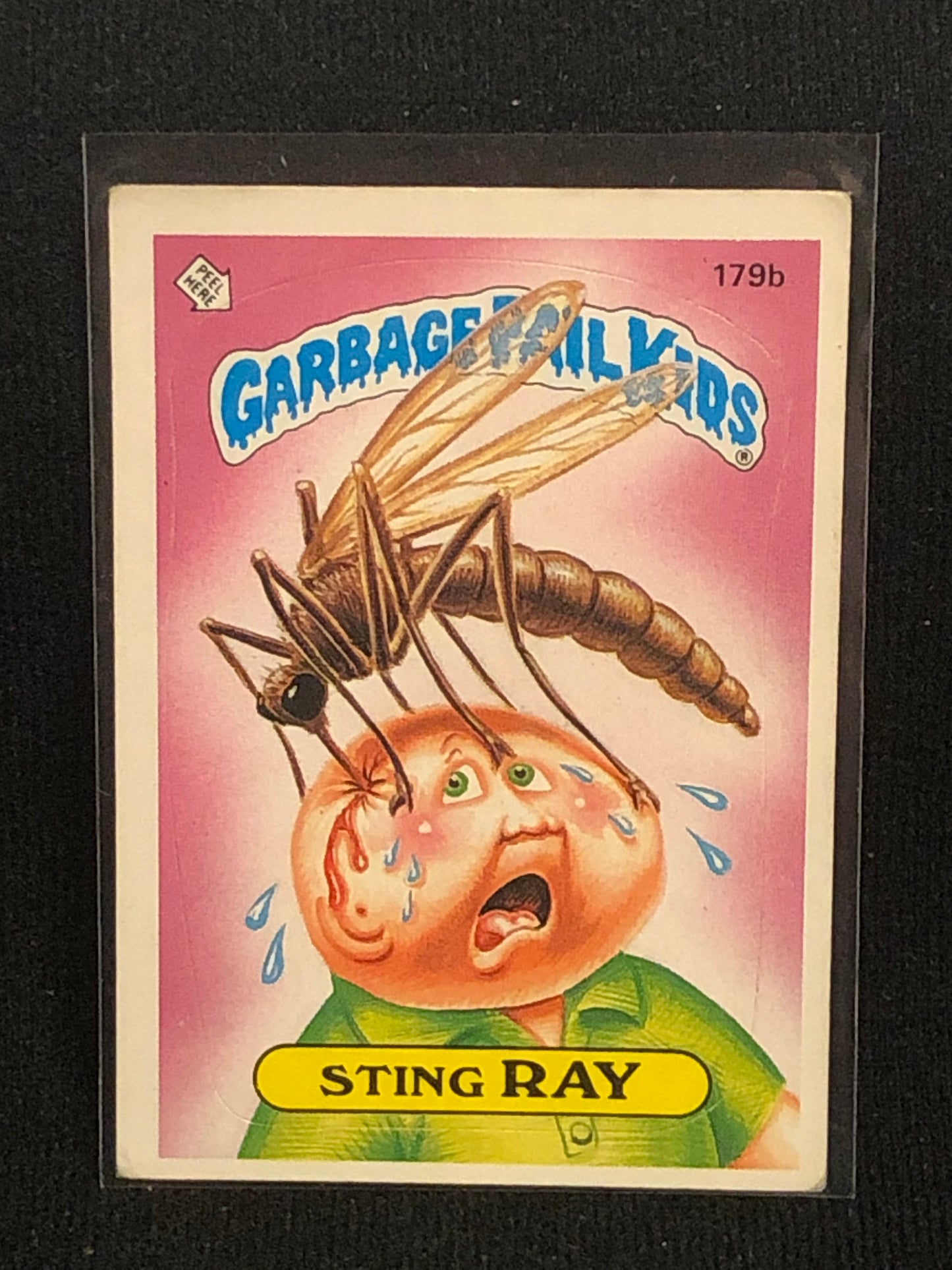 Garbage Pail Kids Original Series 5 (os5) 179b Sting Ray