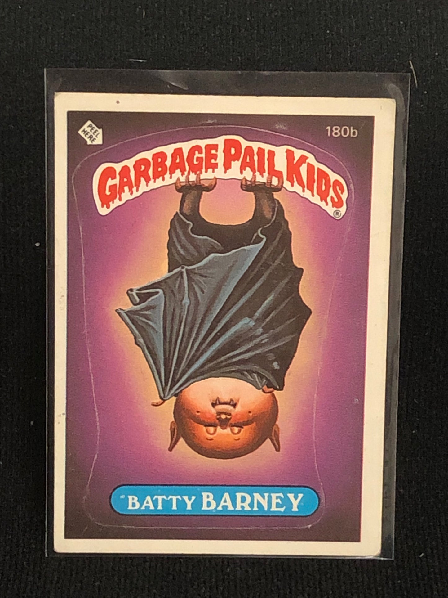 Garbage Pail Kids Original Series 5 (os5) 180b Batty Barney