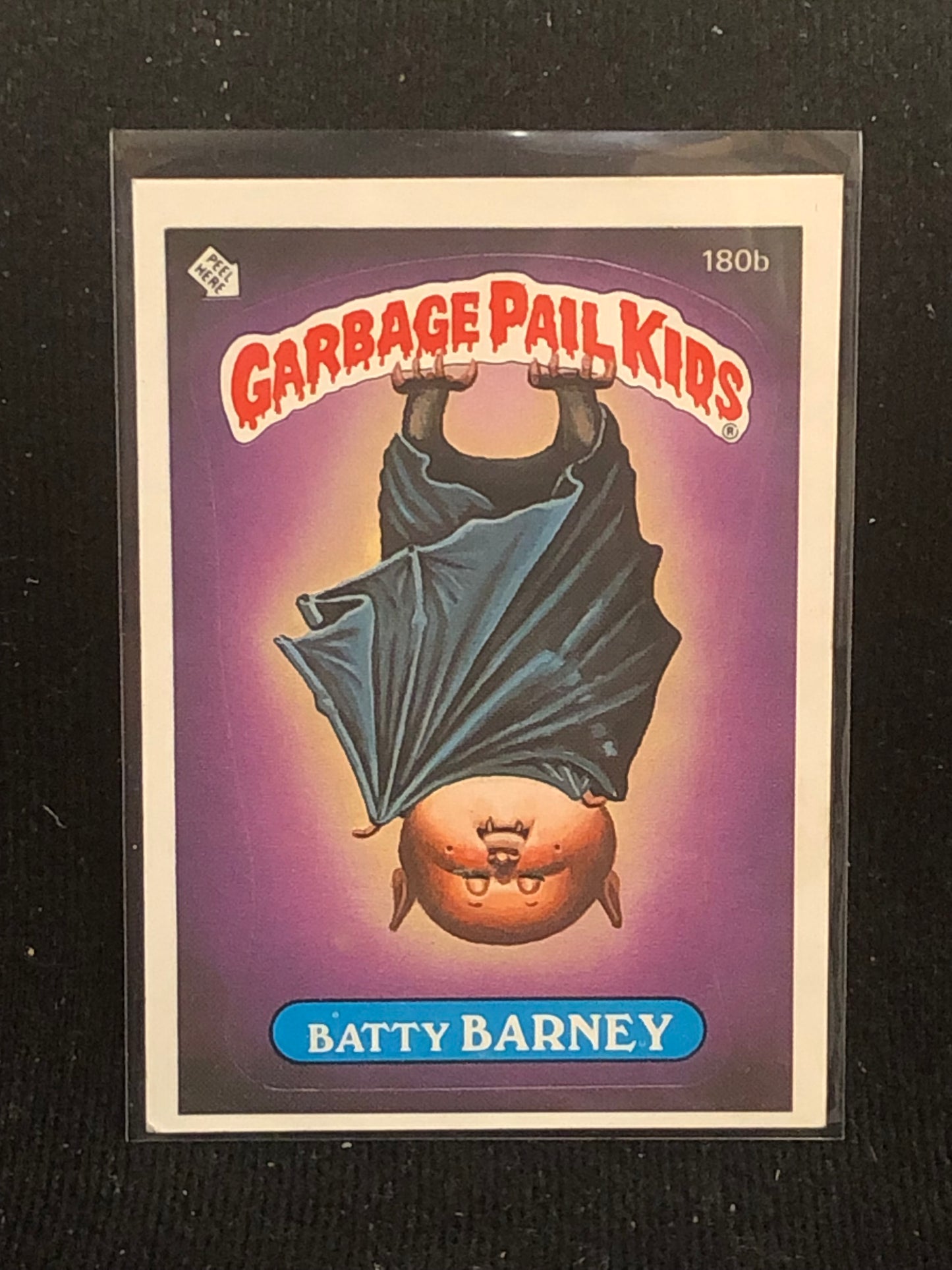 Garbage Pail Kids Original Series 5 (os5) 180b Batty Barney