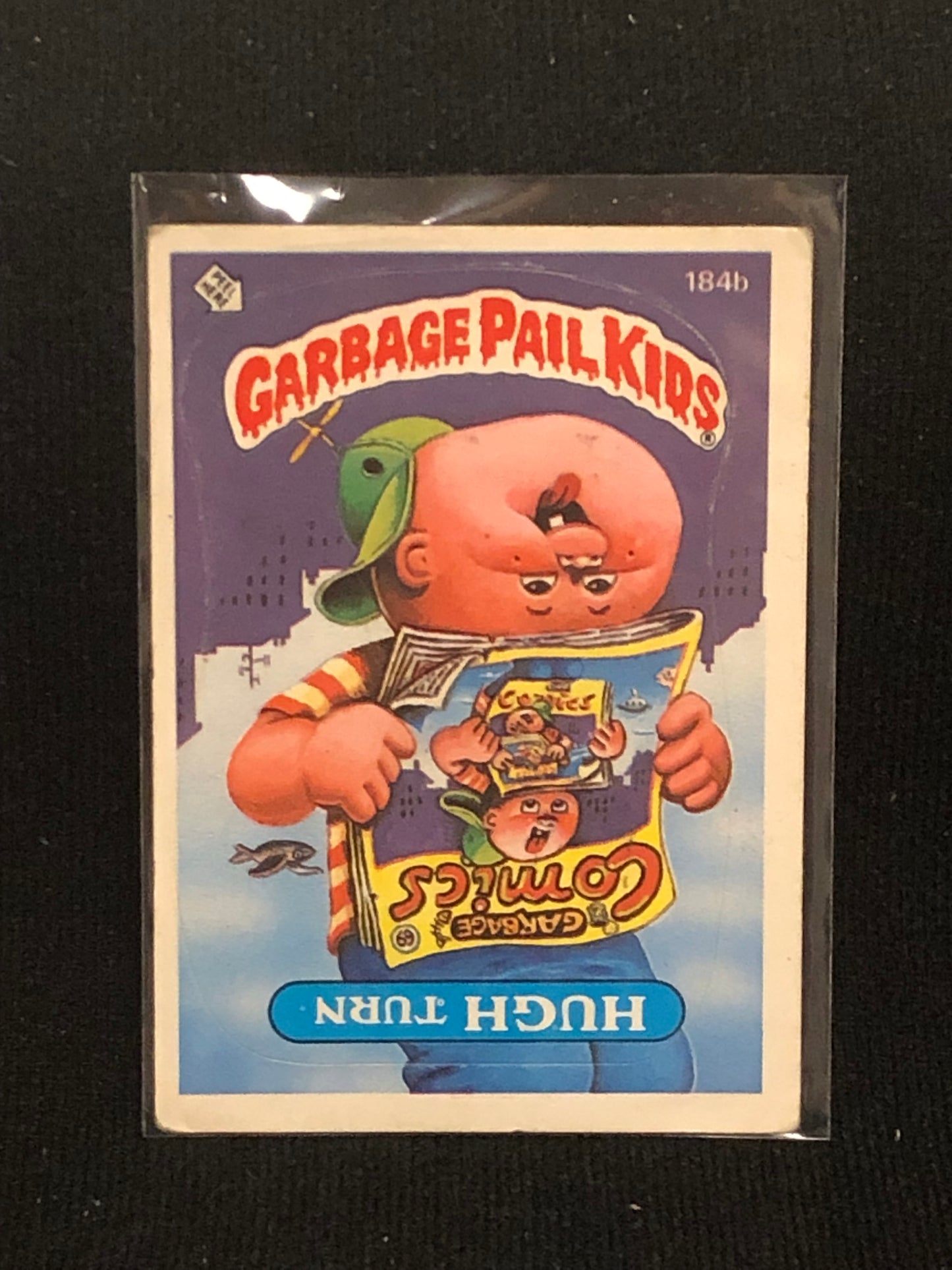 Garbage Pail Kids Original Series 5 (os5) 184b Hugh Turn