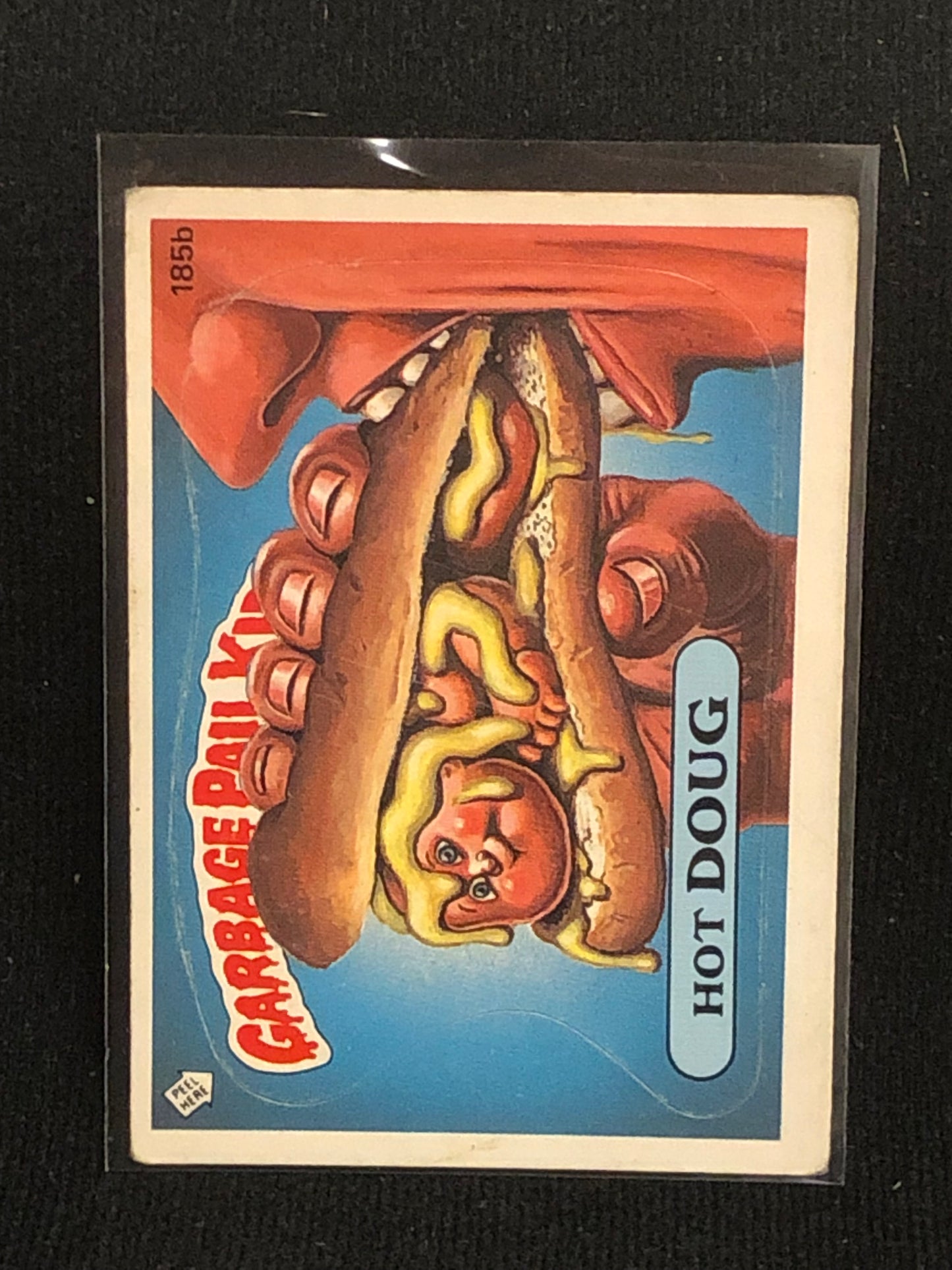 Garbage Pail Kids Original Series 5 (os5) 185b Hot Doug