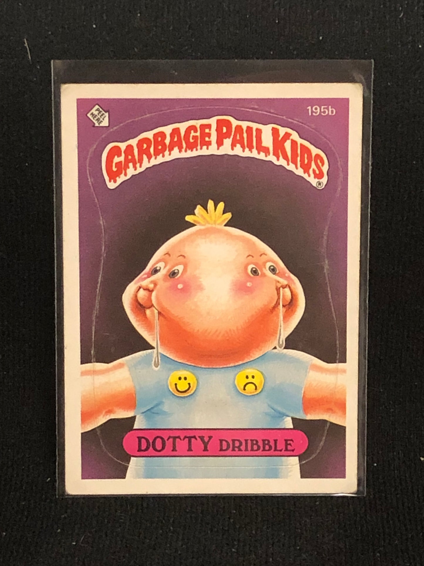 Garbage Pail Kids Original Series 5 (os5) 195b Dotty Dribble