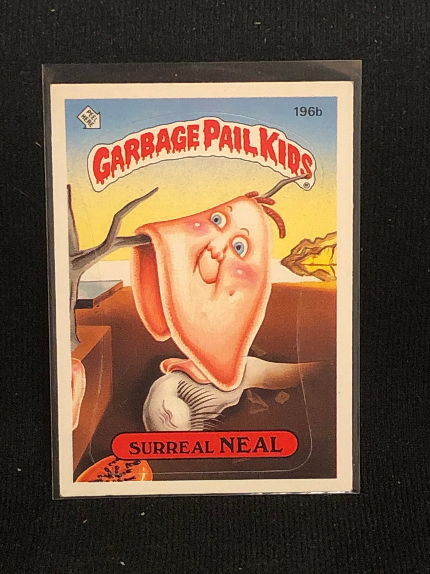 Garbage Pail Kids Original Series 5 (os5) 196b Surreal Neal