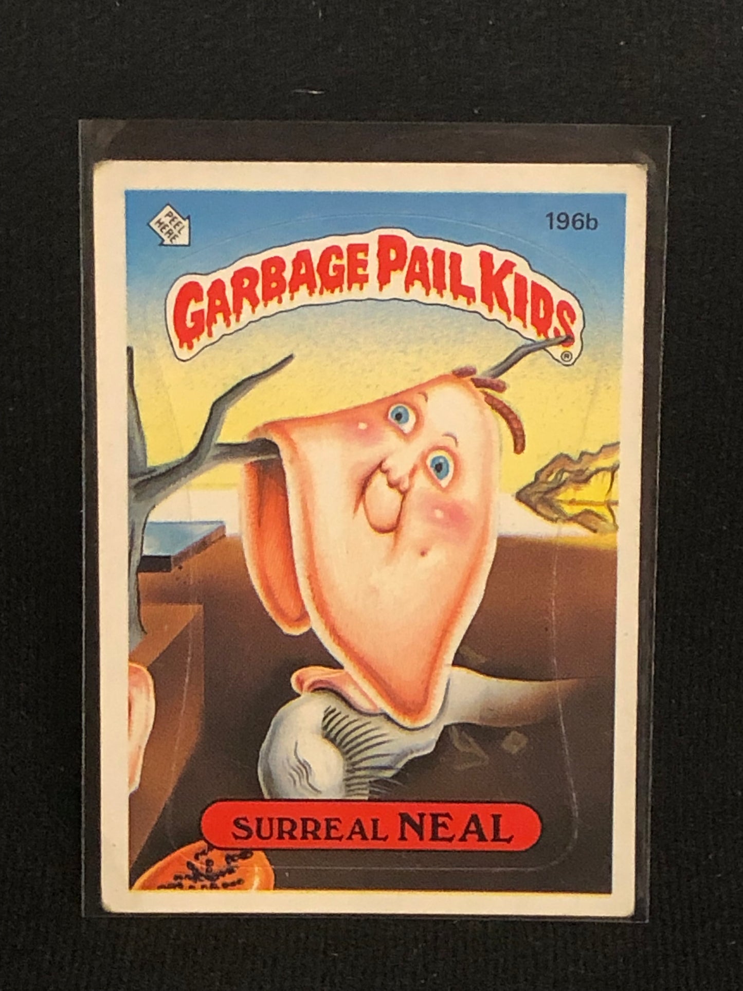 Garbage Pail Kids Original Series 5 (os5) 196b Surreal Neal