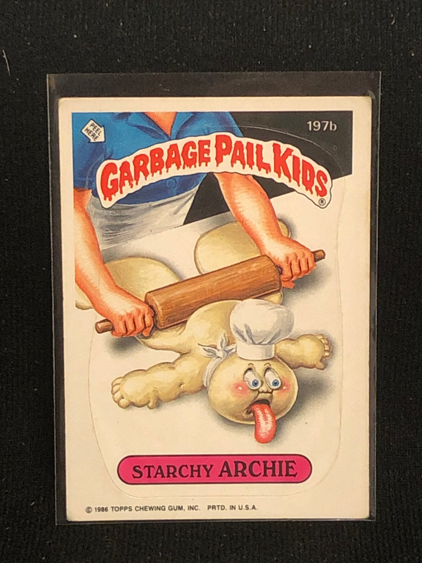 Garbage Pail Kids Original Series 5 (os5) 197b Starchy Archie