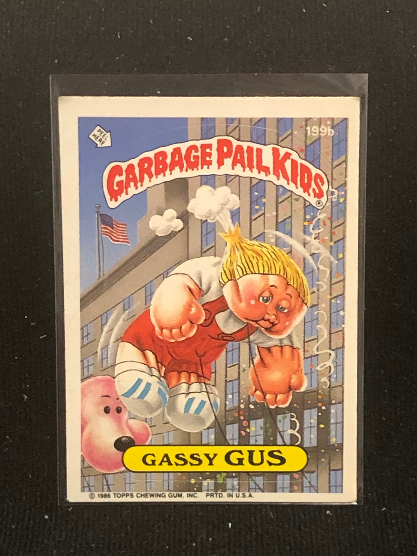 Garbage Pail Kids Original Series 5 (os5) 199b Gassy Gus