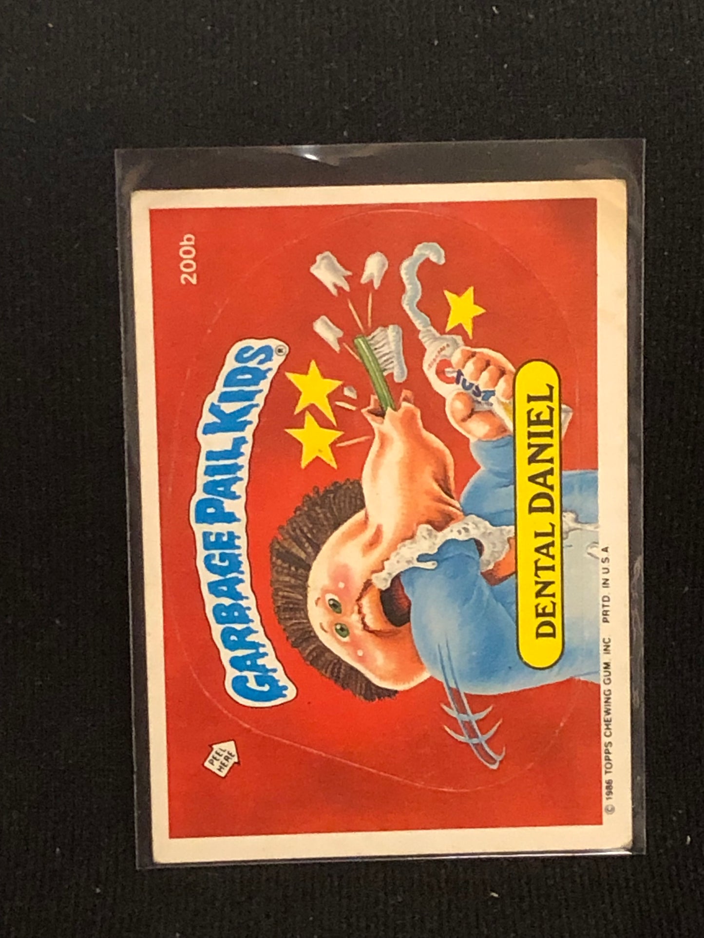 Garbage Pail Kids Original Series 5 (os5) 200b Dental Daniel