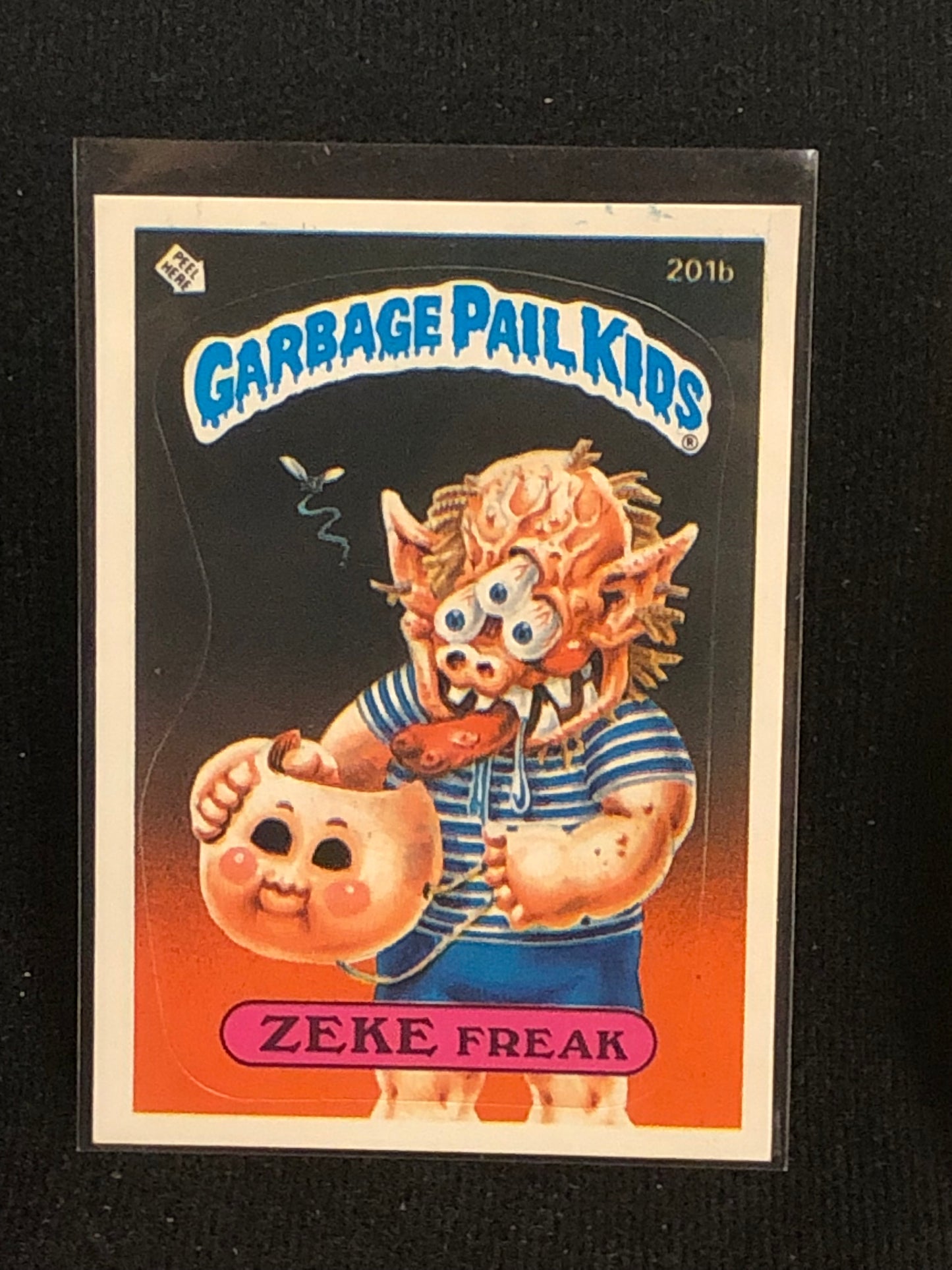 Garbage Pail Kids Original Series 5 (os5) 201b Zeke Freak