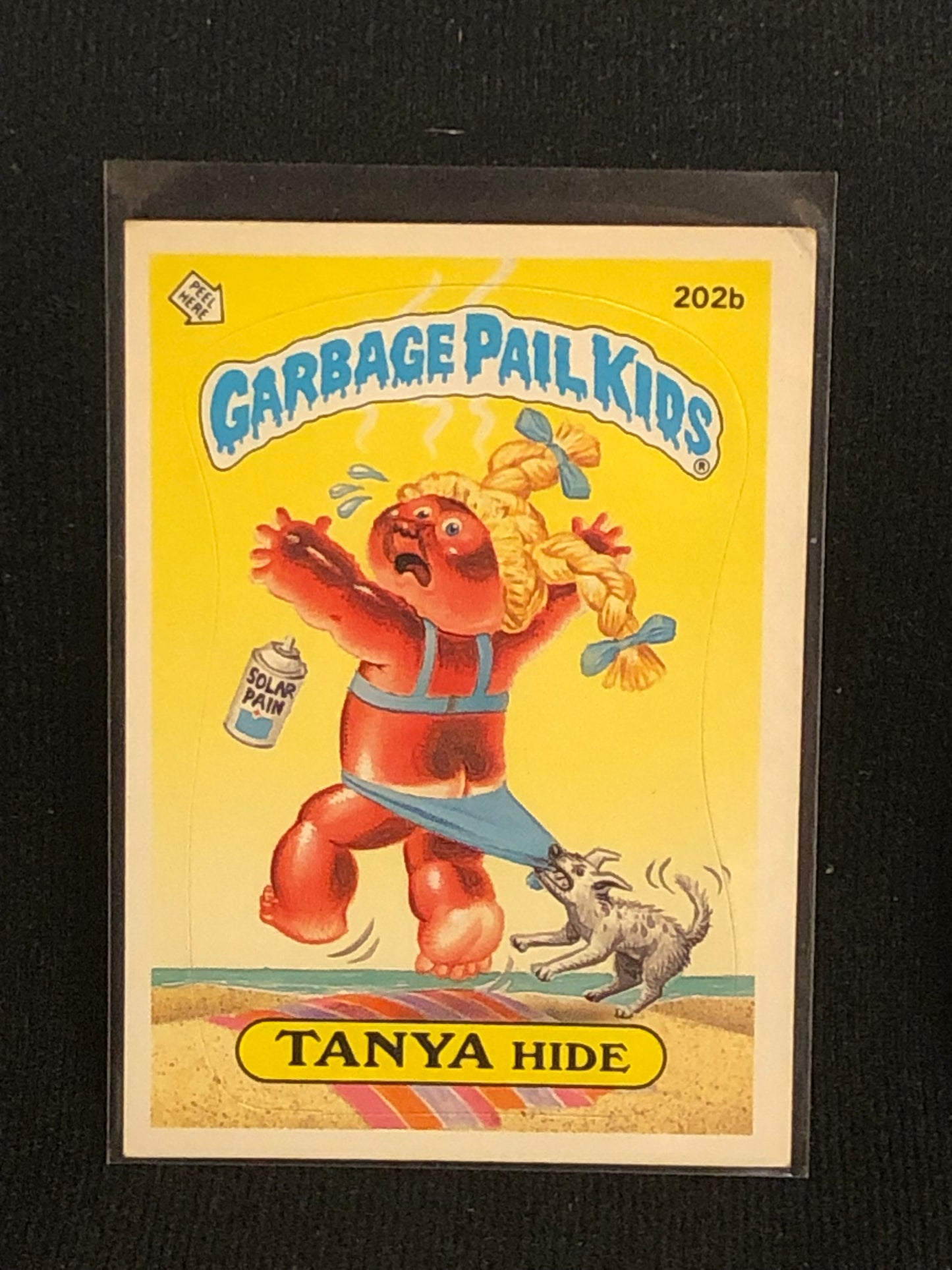 Garbage Pail Kids Original Series 5 (os5) 202b Tanya Hide