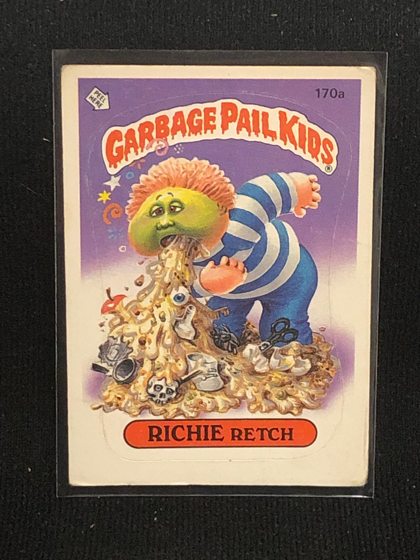 Garbage Pail Kids Original Series 5 (os5) 170a Richie Retch