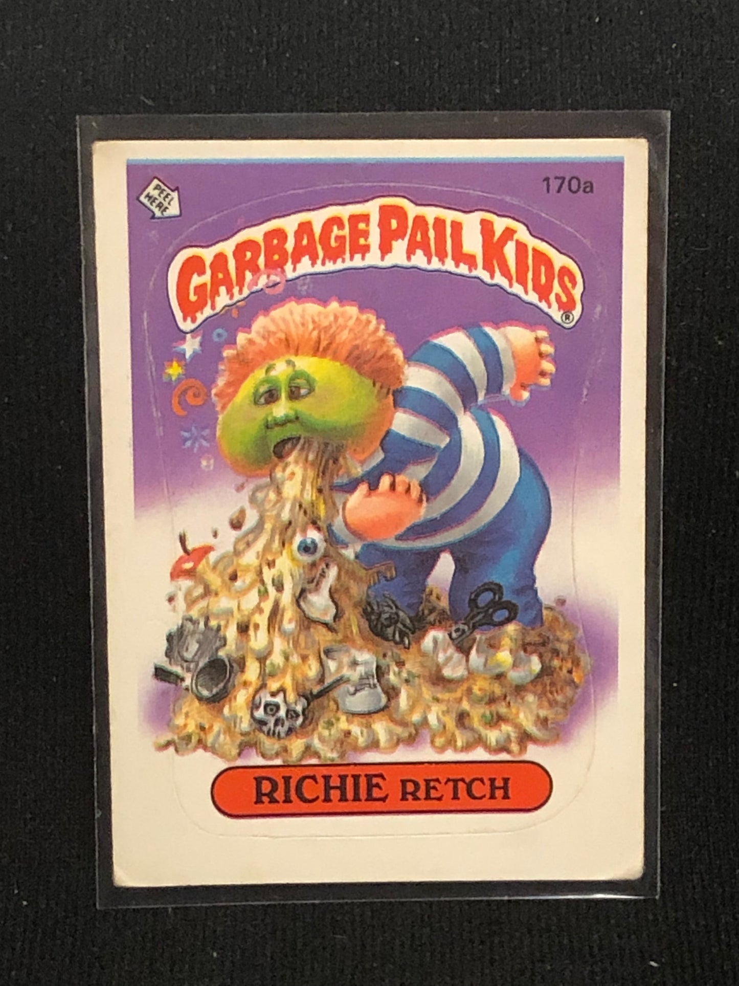 Garbage Pail Kids Original Series 5 (os5) 170a Richie Retch