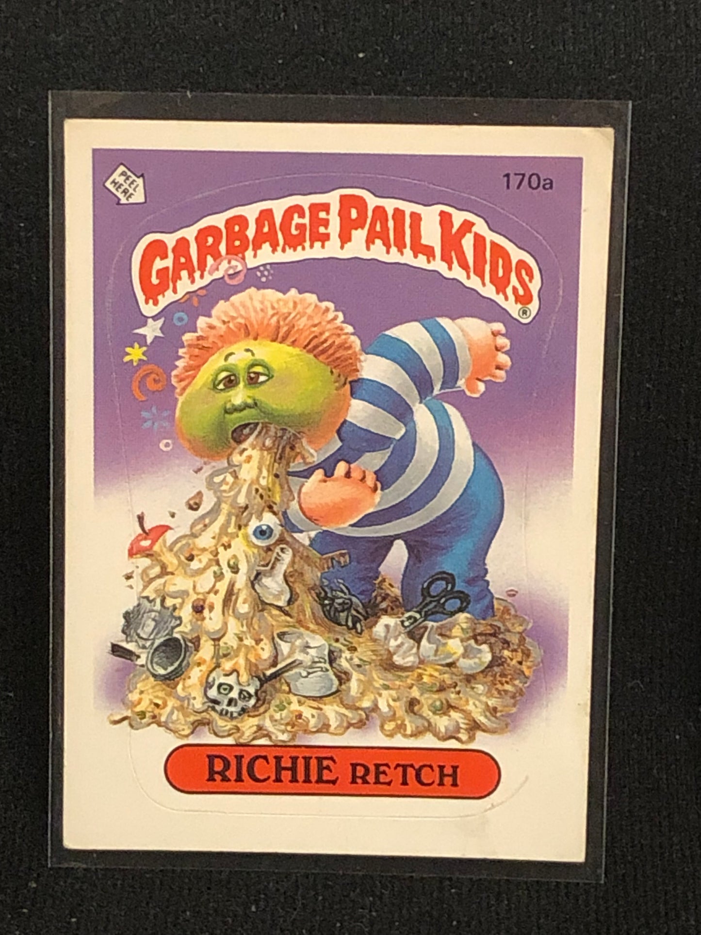 Garbage Pail Kids Original Series 5 (os5) 170a Richie Retch