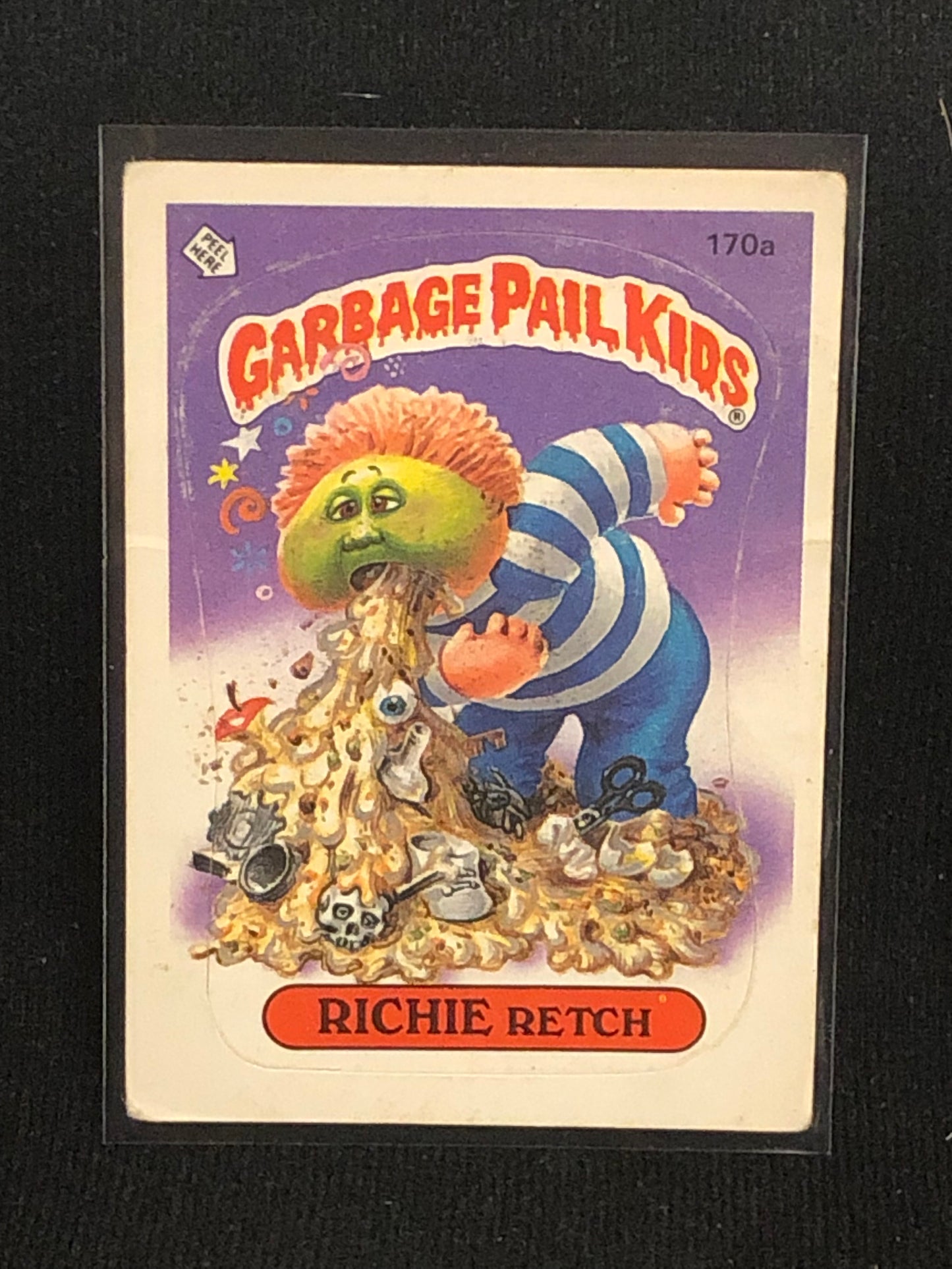 Garbage Pail Kids Original Series 5 (os5) 170a Richie Retch