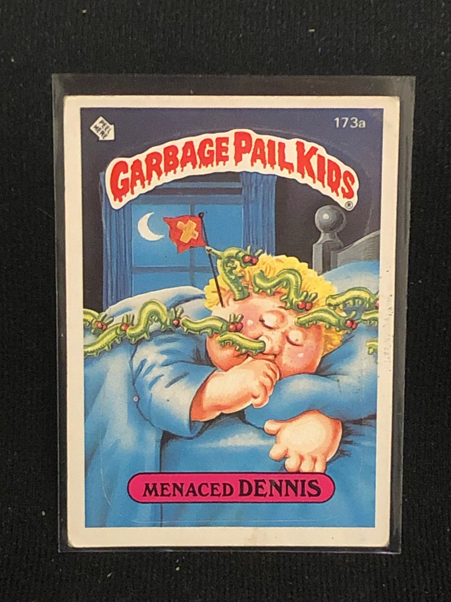 Garbage Pail Kids Original Series 5 (os5) 173a Menaced Dennis