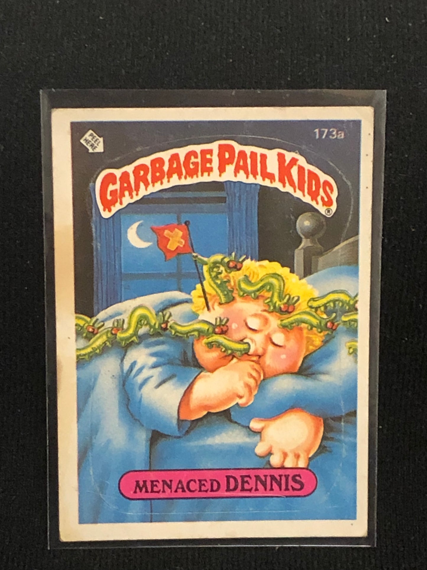 Garbage Pail Kids Original Series 5 (os5) 173a Menaced Dennis