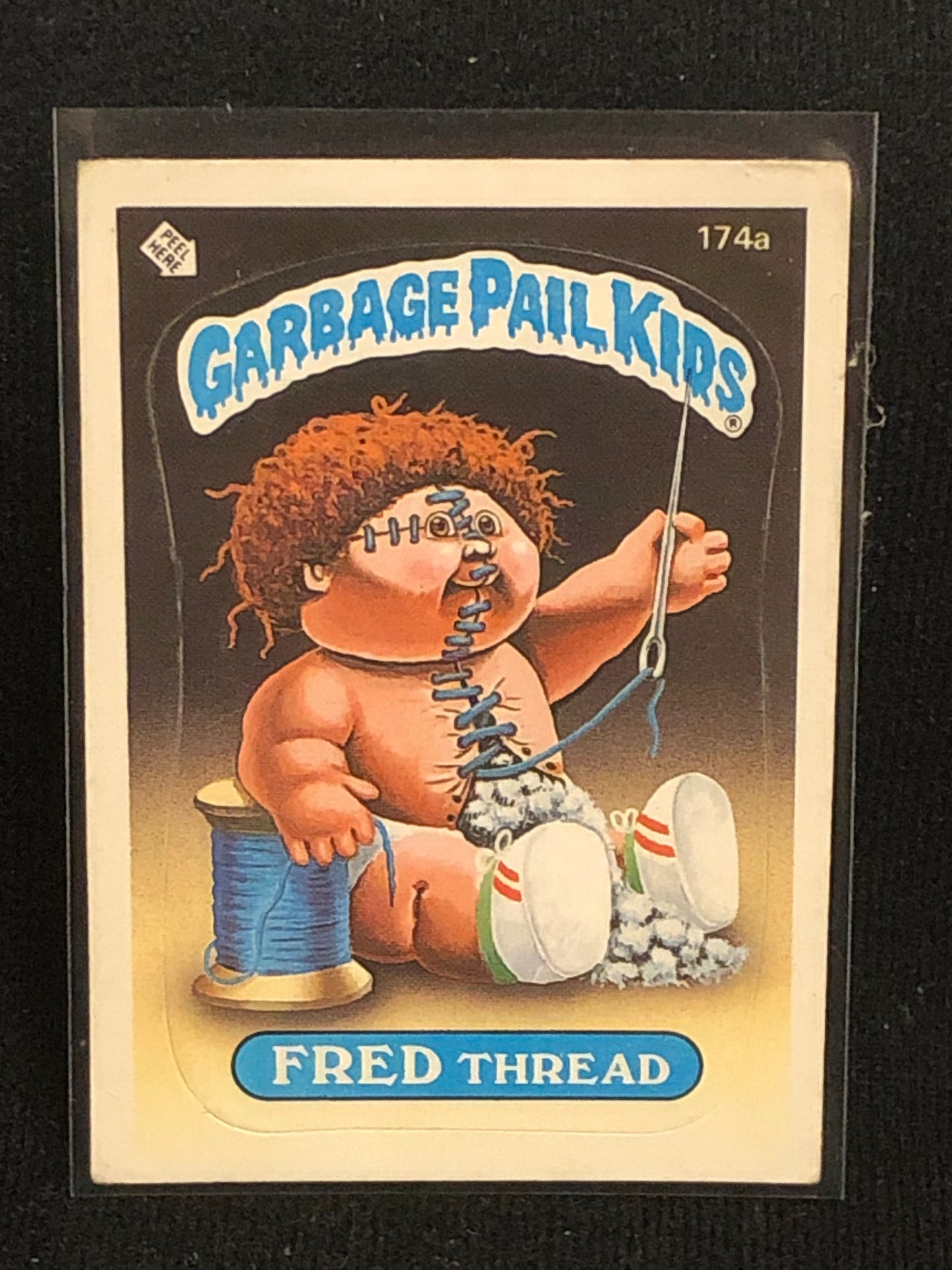 Garbage Pail Kids Original Series 5 (os5) 174a Fred Thread