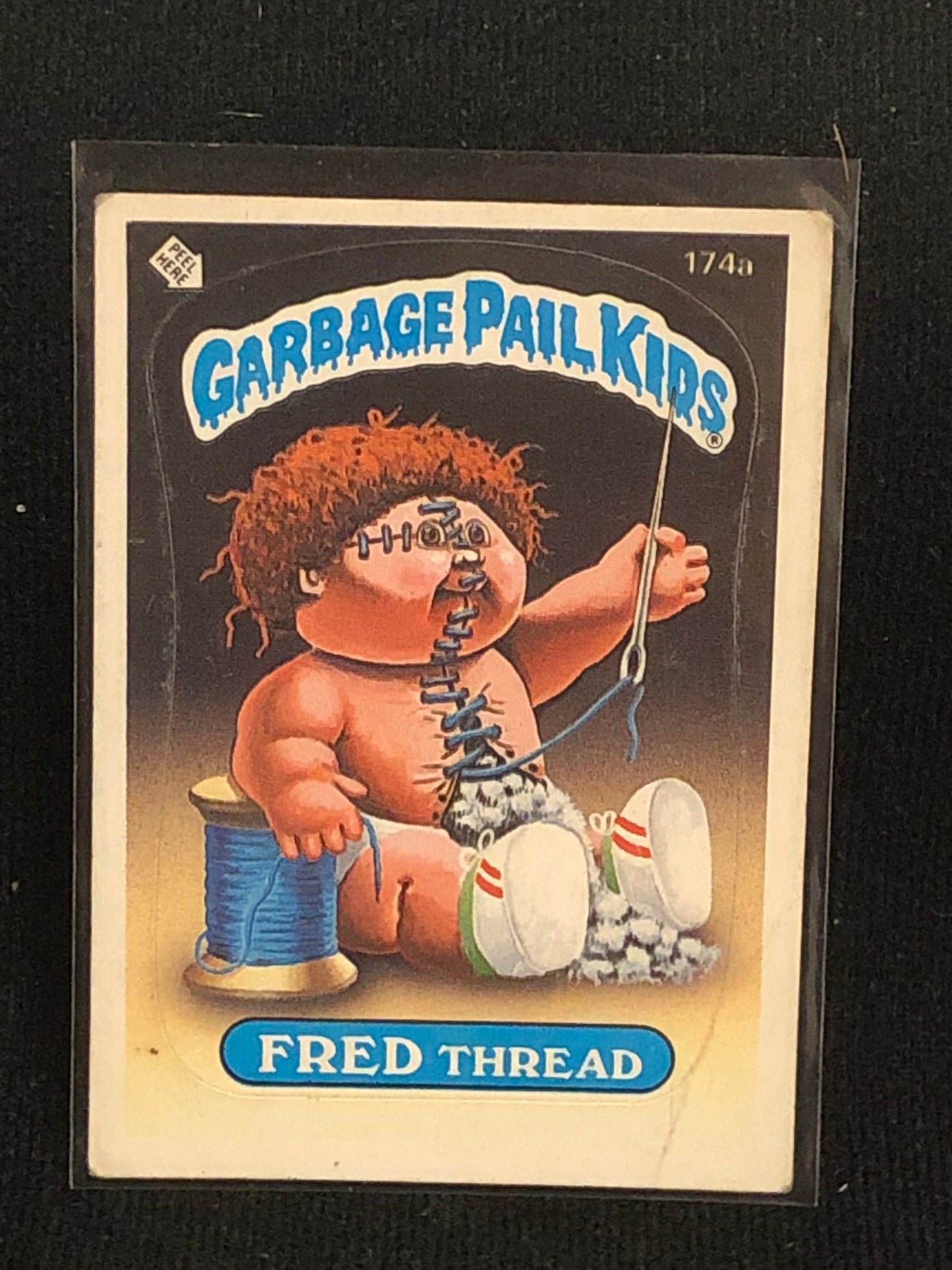 Garbage Pail Kids Original Series 5 (os5) 174a Fred Thread