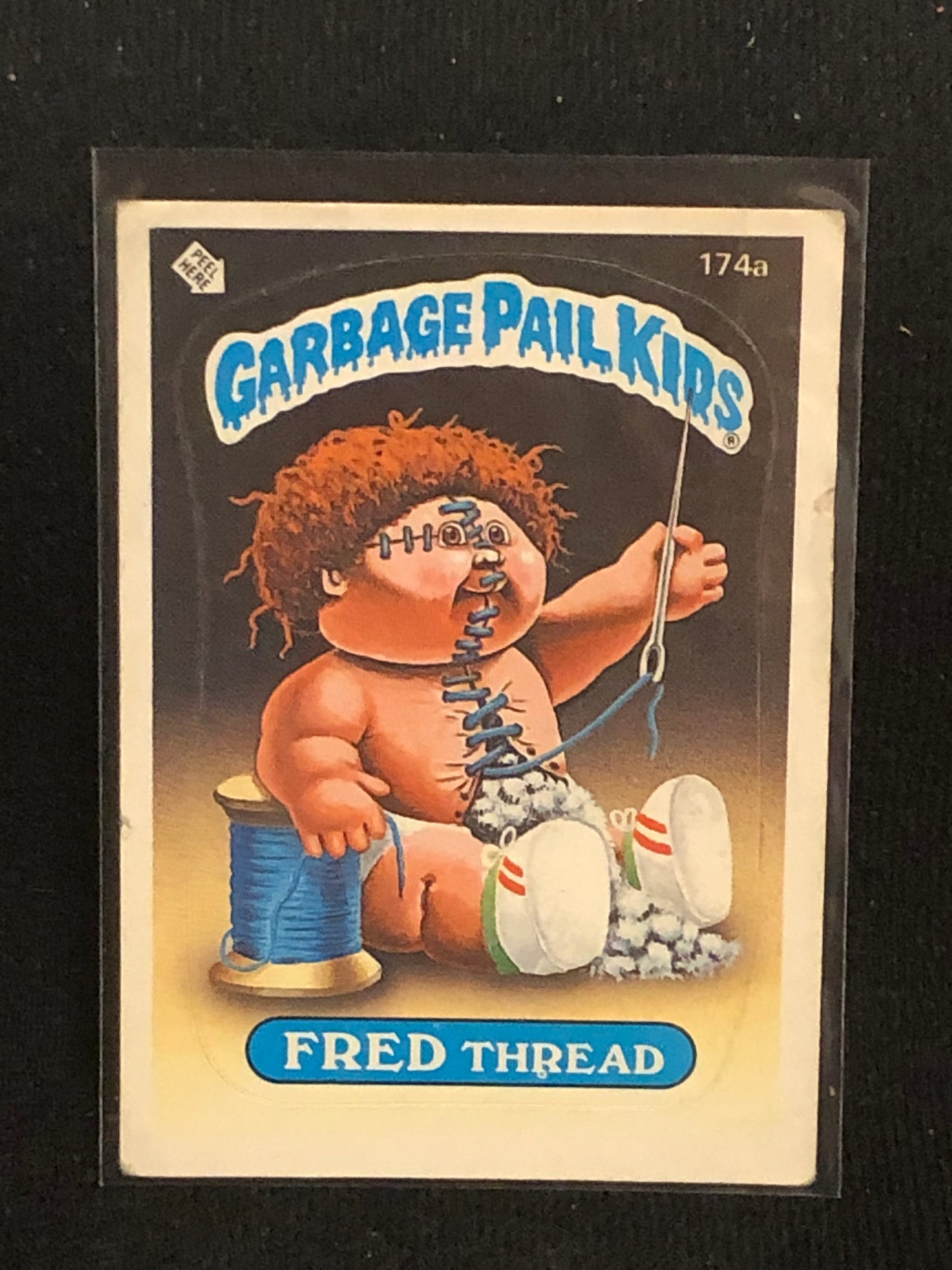 Garbage Pail Kids Original Series 5 (os5) 174a Fred Thread