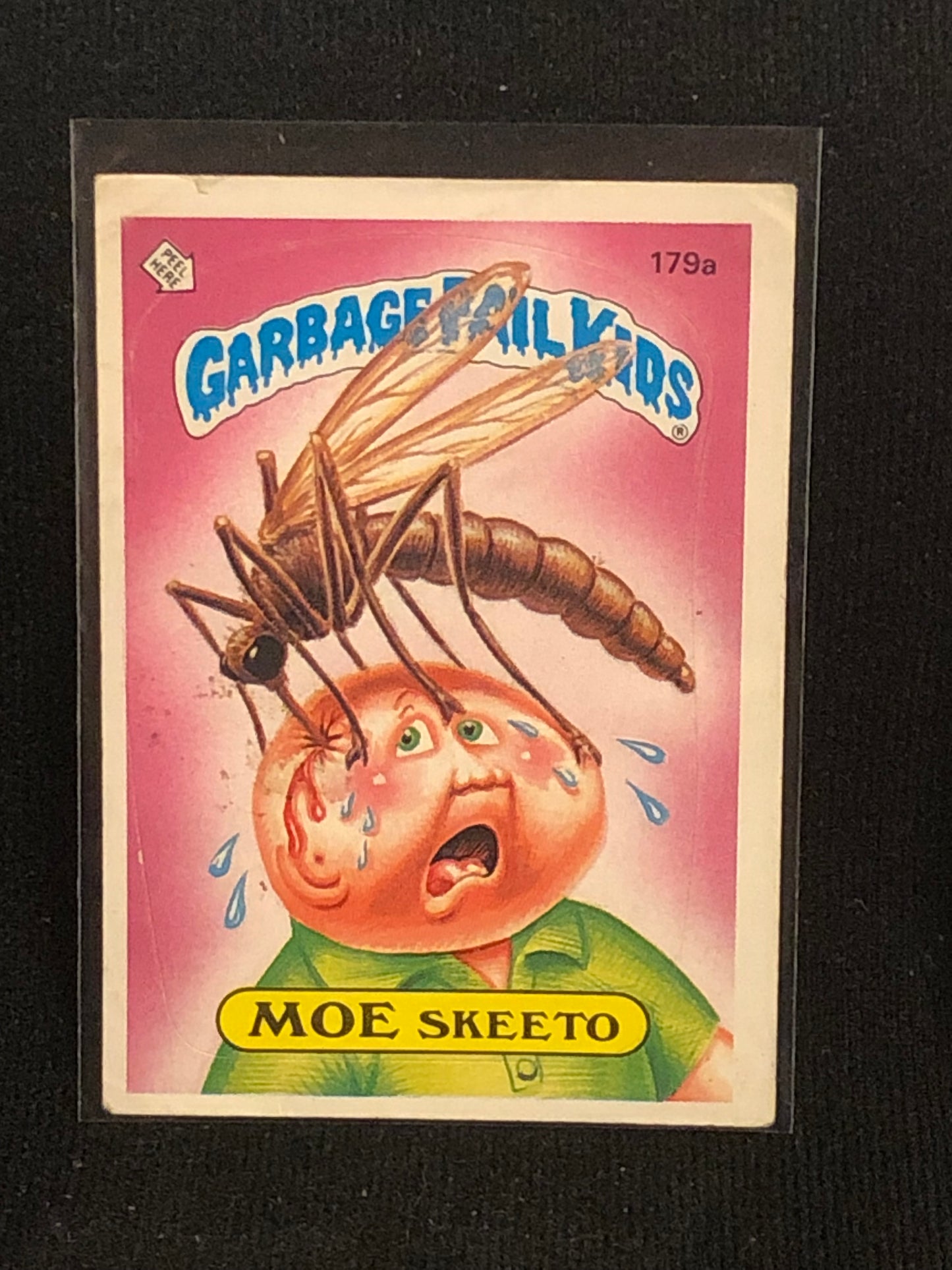 Garbage Pail Kids Original Series 5 (os5) 179a Moe Skeeto