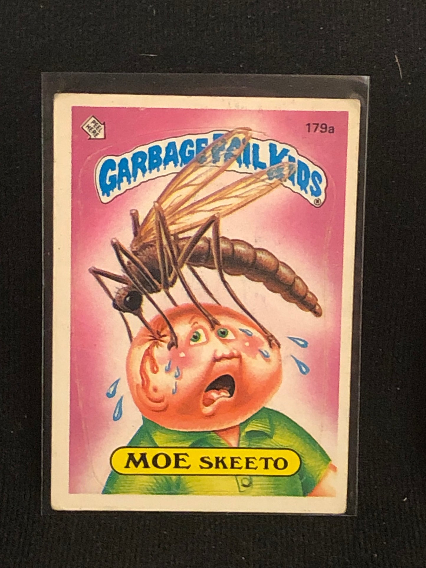 Garbage Pail Kids Original Series 5 (os5) 179a Moe Skeeto