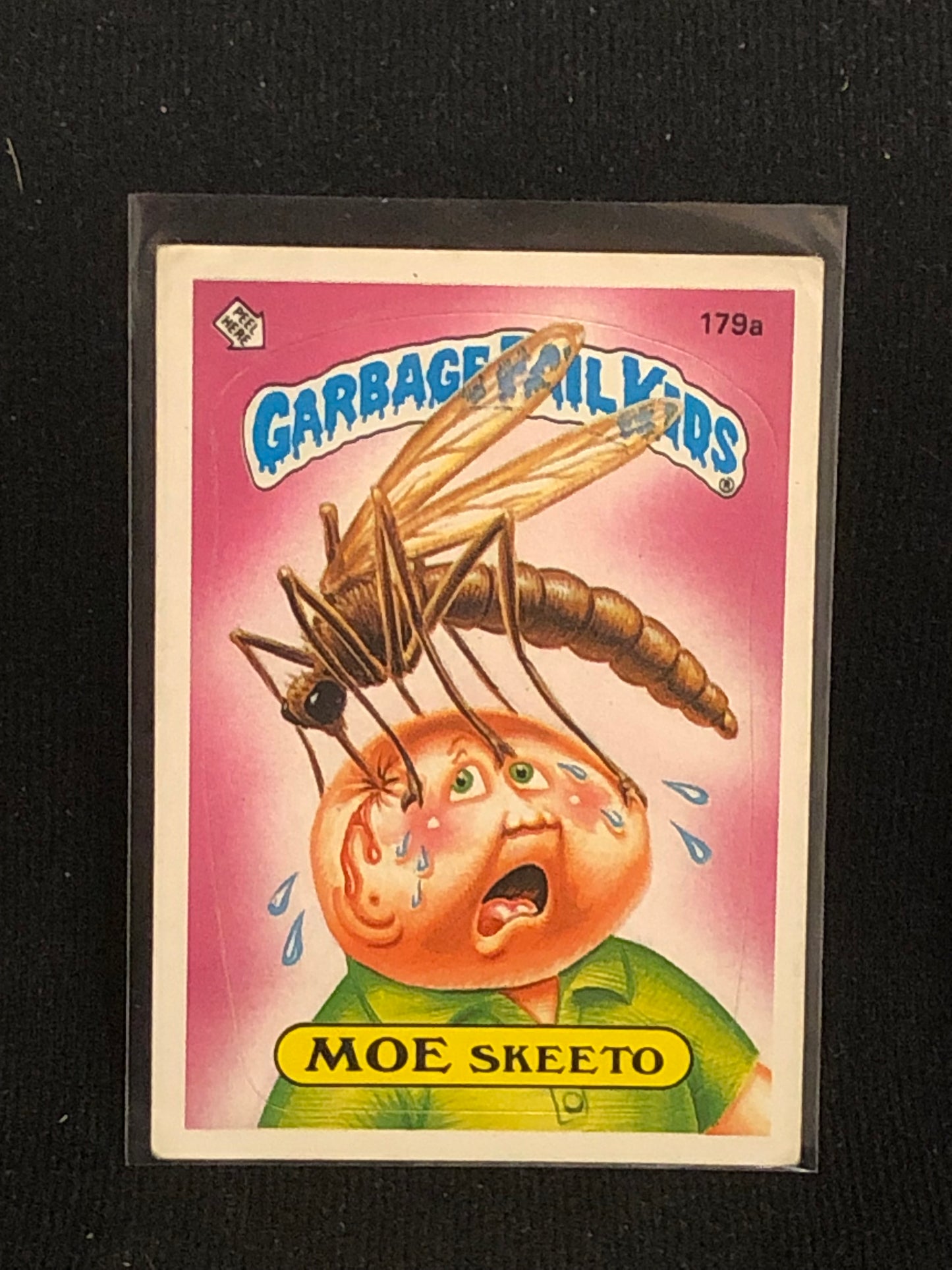 Garbage Pail Kids Original Series 5 (os5) 179a Moe Skeeto