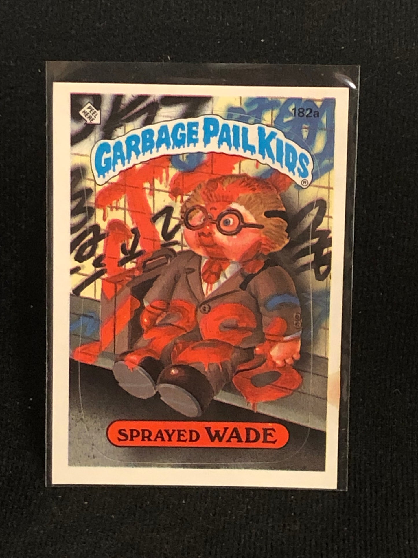 Garbage Pail Kids Original Series 5 (os5) 182a Sprayed Wade