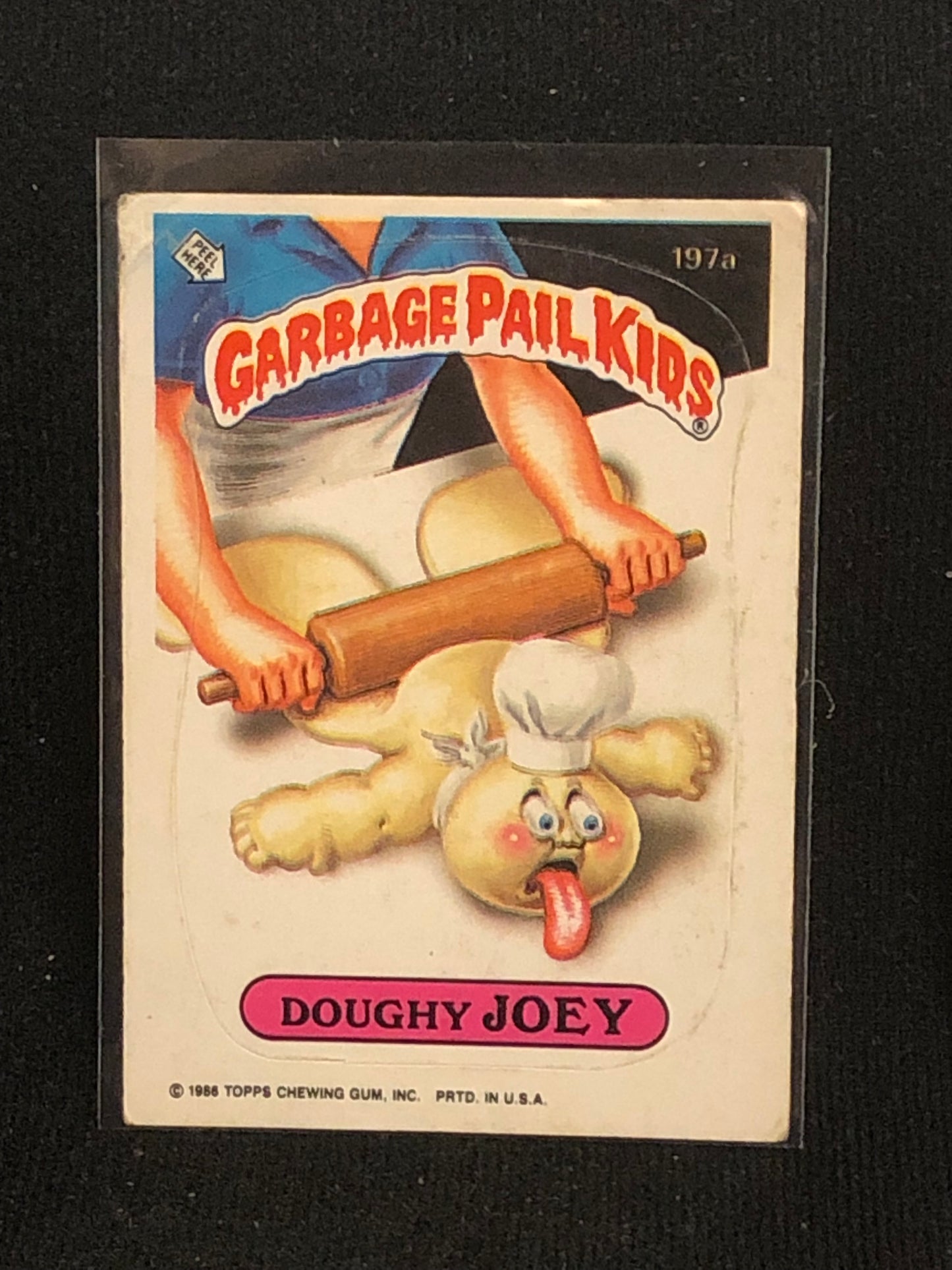 Garbage Pail Kids Original Series 5 (os5) 197a Doughy Joey