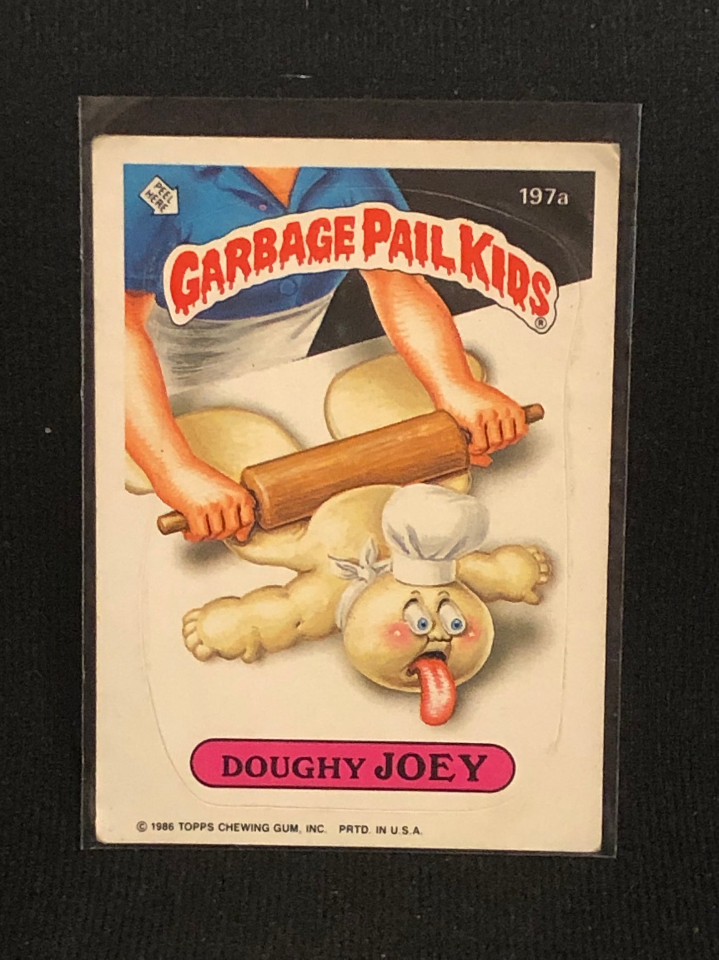 Garbage Pail Kids Original Series 5 (os5) 197a Doughy Joey