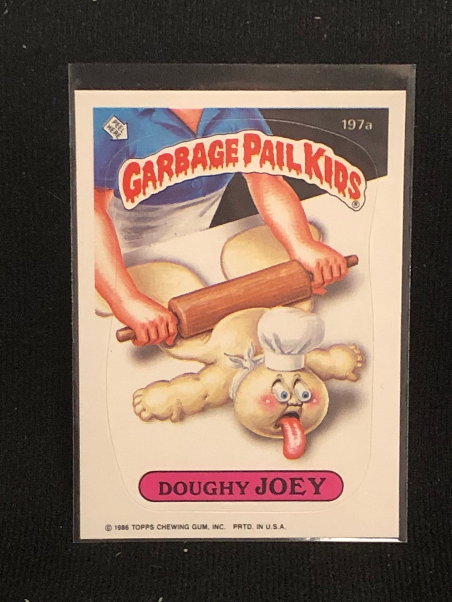 Garbage Pail Kids Original Series 5 (os5) 197a Doughy Joey