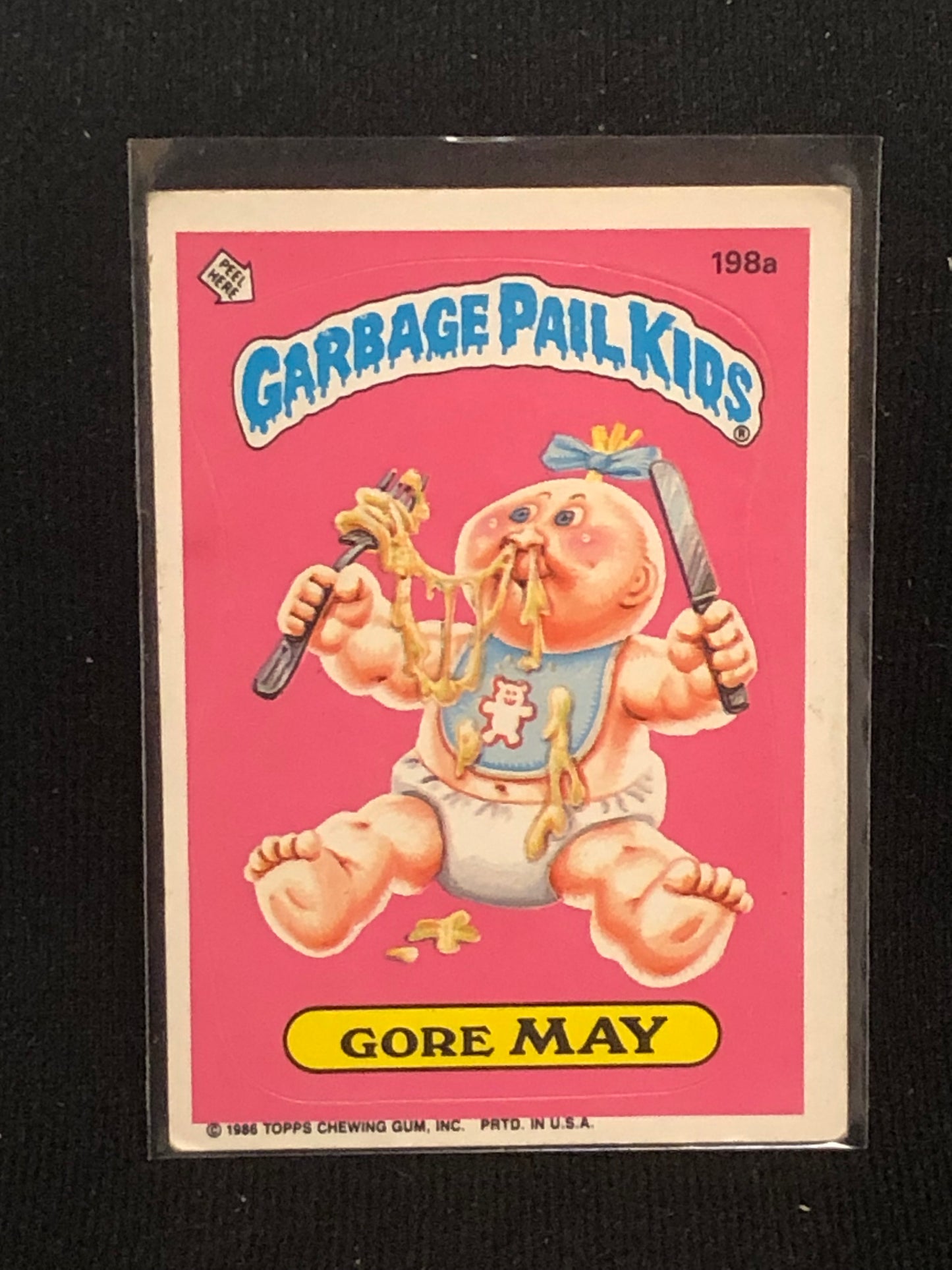 Garbage Pail Kids Original Series 5 (os5) 198a Gore May