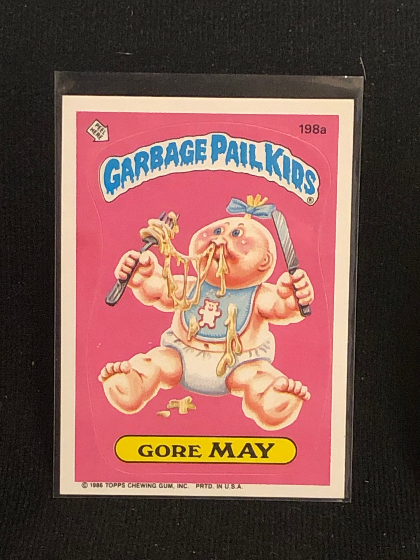 Garbage Pail Kids Original Series 5 (os5) 198a Gore May