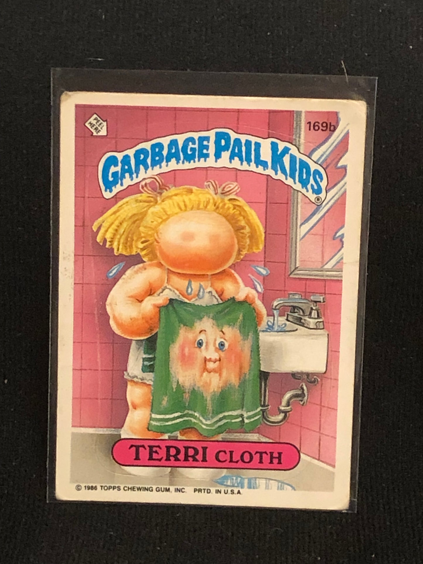 Garbage Pail Kids Original Series 5 (os5) 169b Terri Cloth