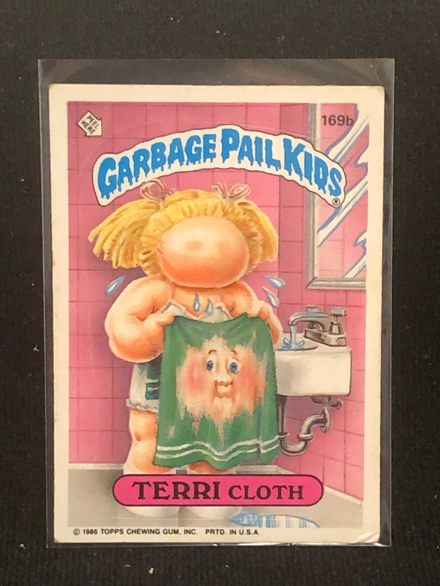 Garbage Pail Kids Original Series 5 (os5) 169b Terri Cloth