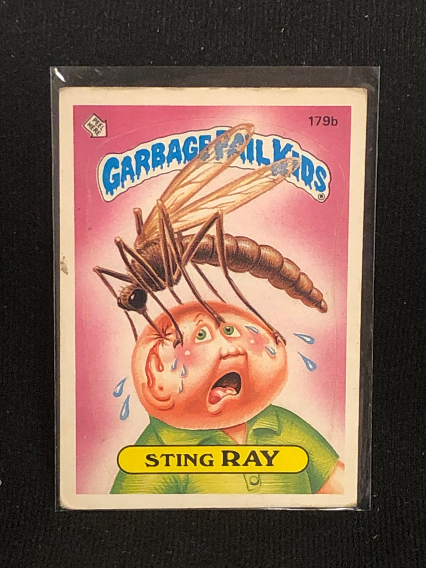 Garbage Pail Kids Original Series 5 (os5) 179b Sting Ray