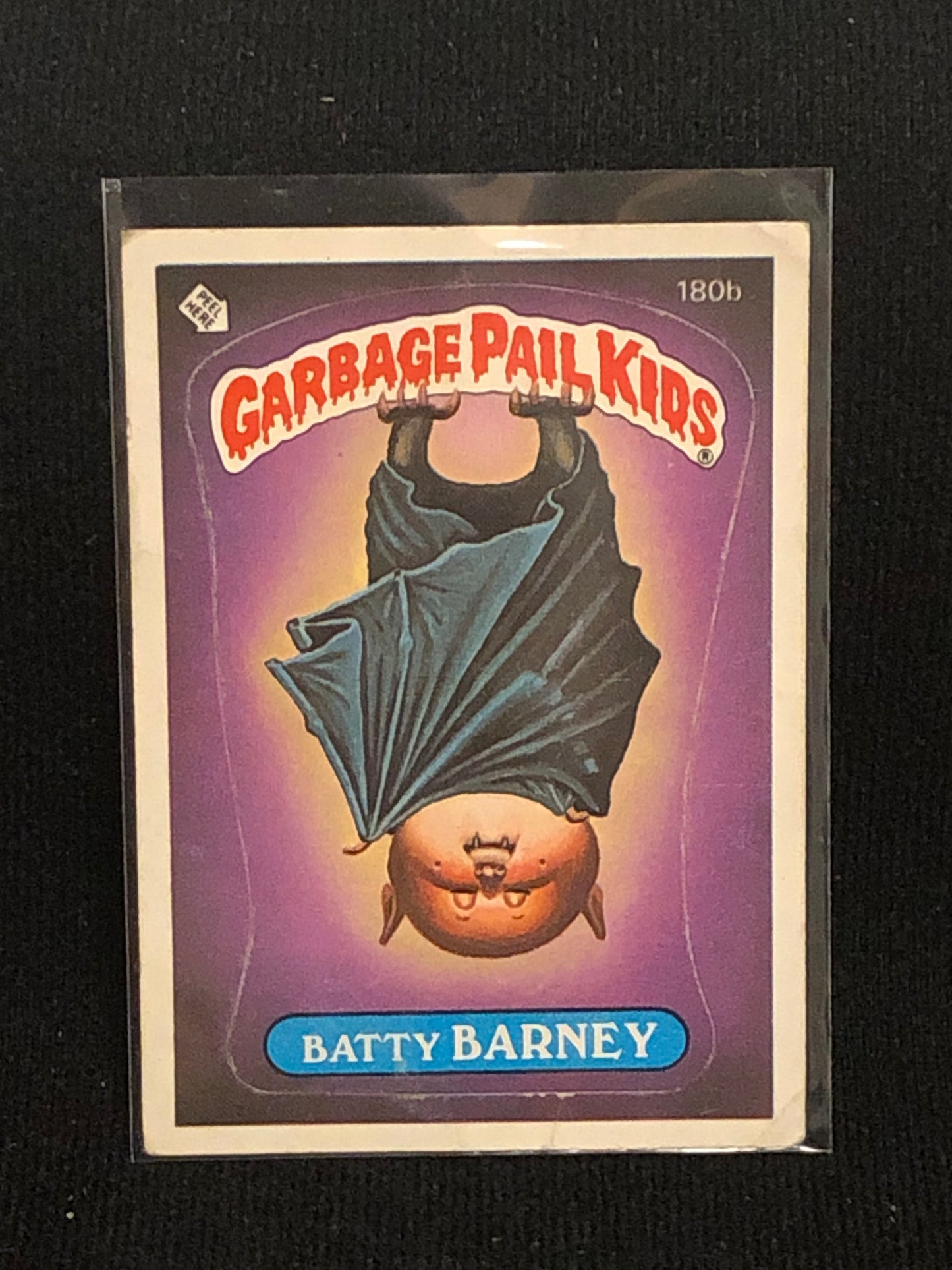 Garbage Pail Kids Original Series 5 (os5) 180b Batty Barney