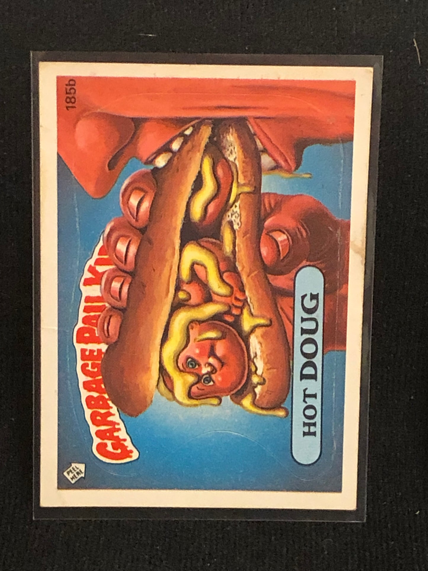 Garbage Pail Kids Original Series 5 (os5) 185b Hot Doug