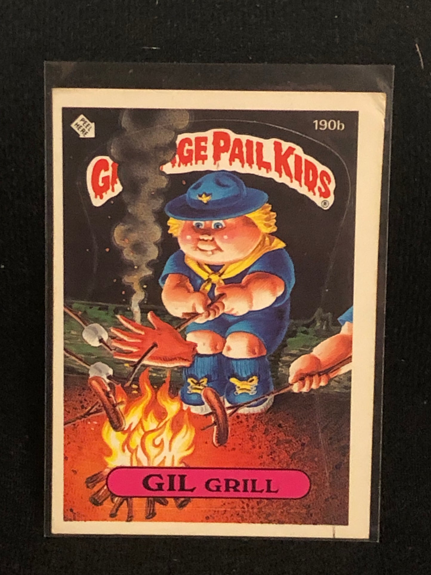 Garbage Pail Kids Original Series 5 (os5) 190b Gil Grill