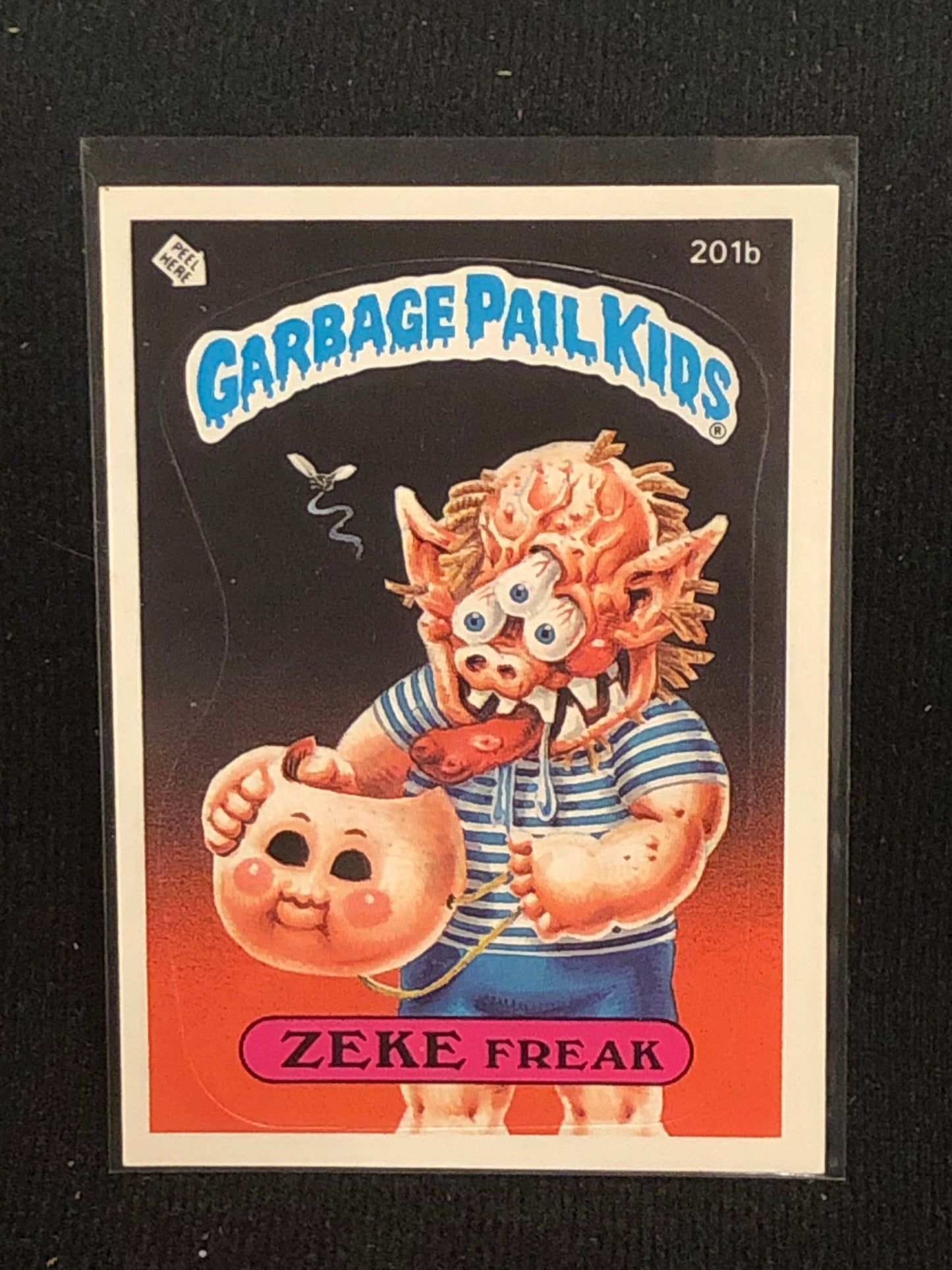 Garbage Pail Kids Original Series 5 (os5) 201b Zeke Freak