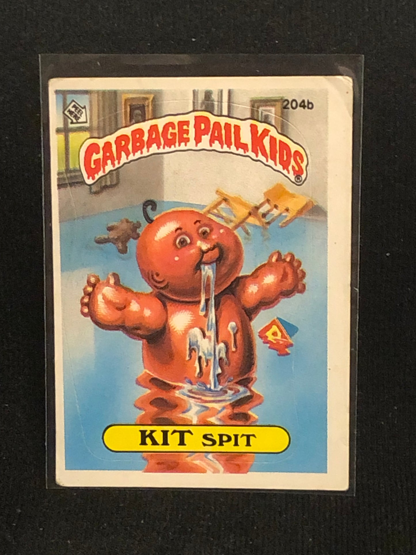 Garbage Pail Kids Original Series 5 (os5) 204b Kit Spit